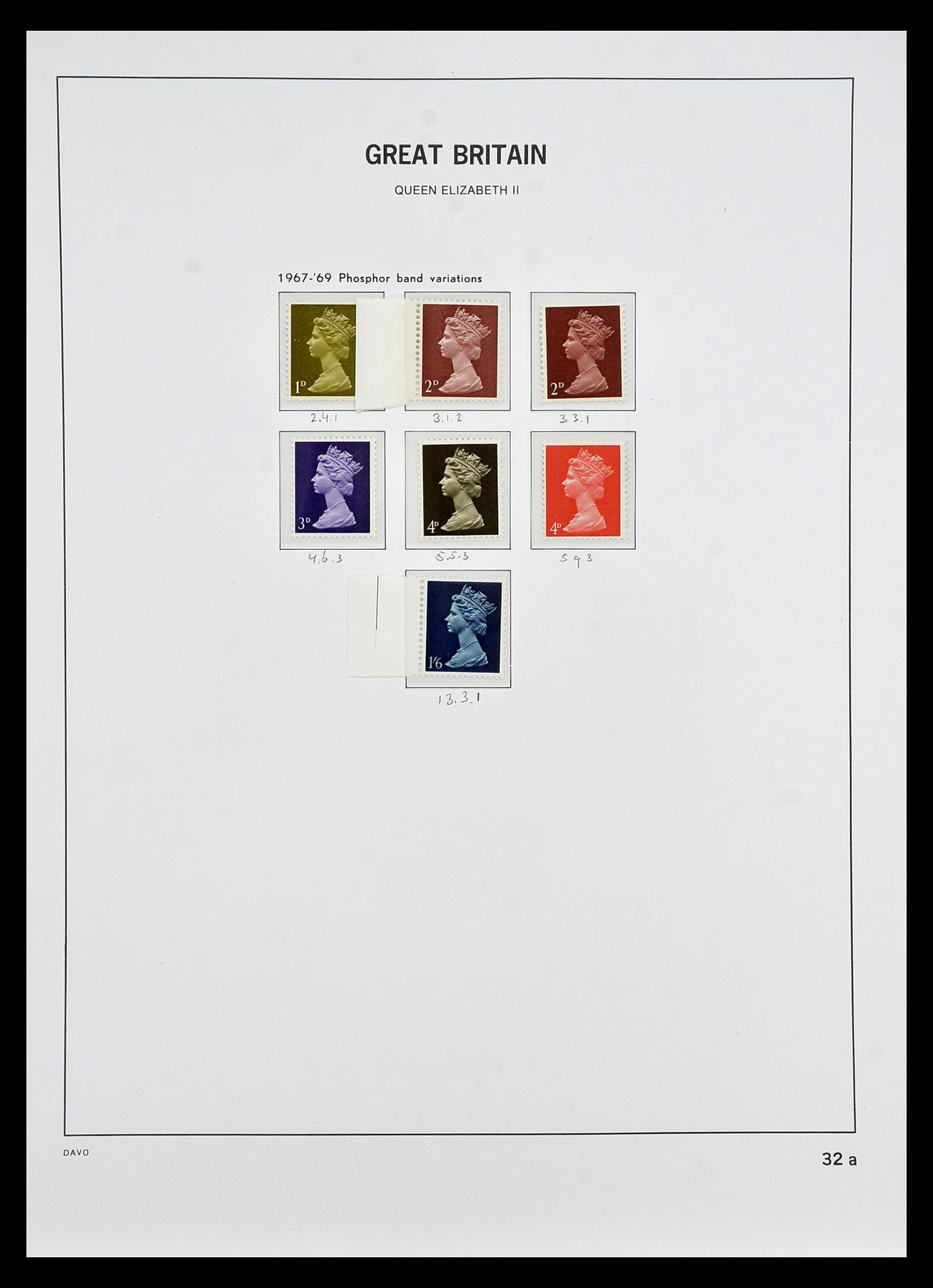 35125 043 - Postzegelverzameling 35125 Engeland 1840-2004.