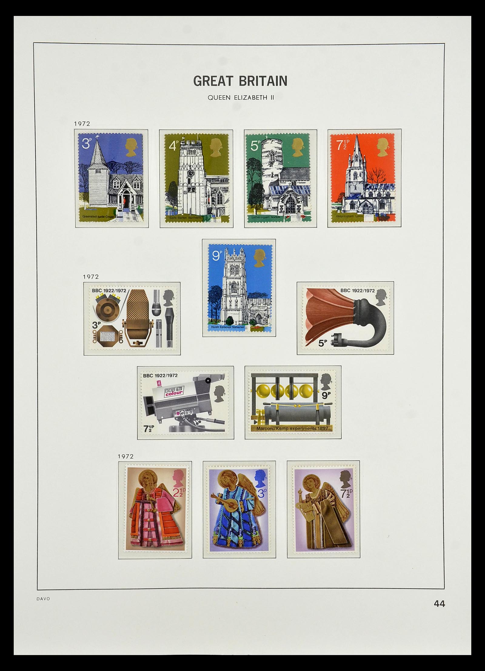 35125 056 - Postzegelverzameling 35125 Engeland 1840-2004.