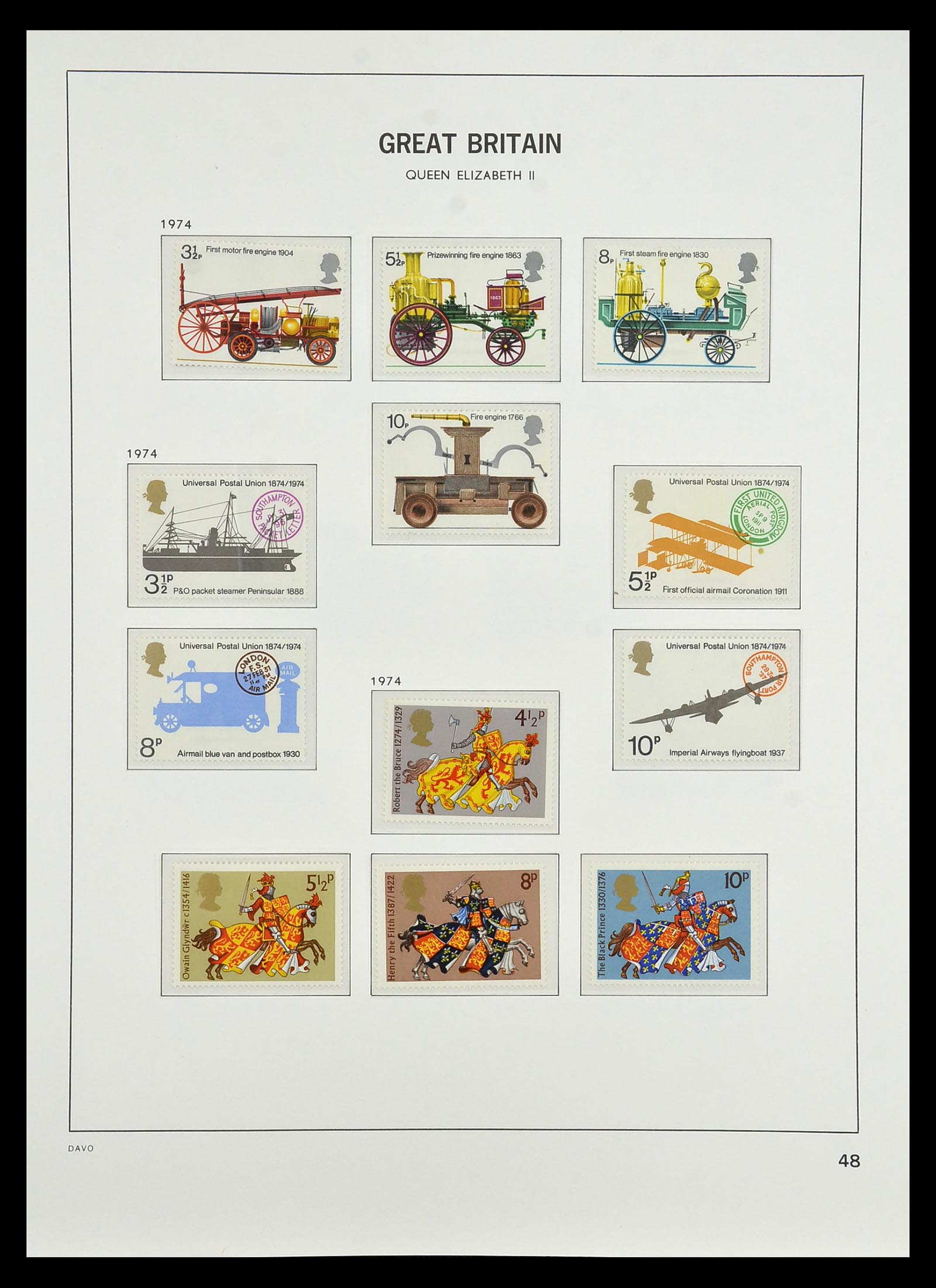 35125 060 - Postzegelverzameling 35125 Engeland 1840-2004.