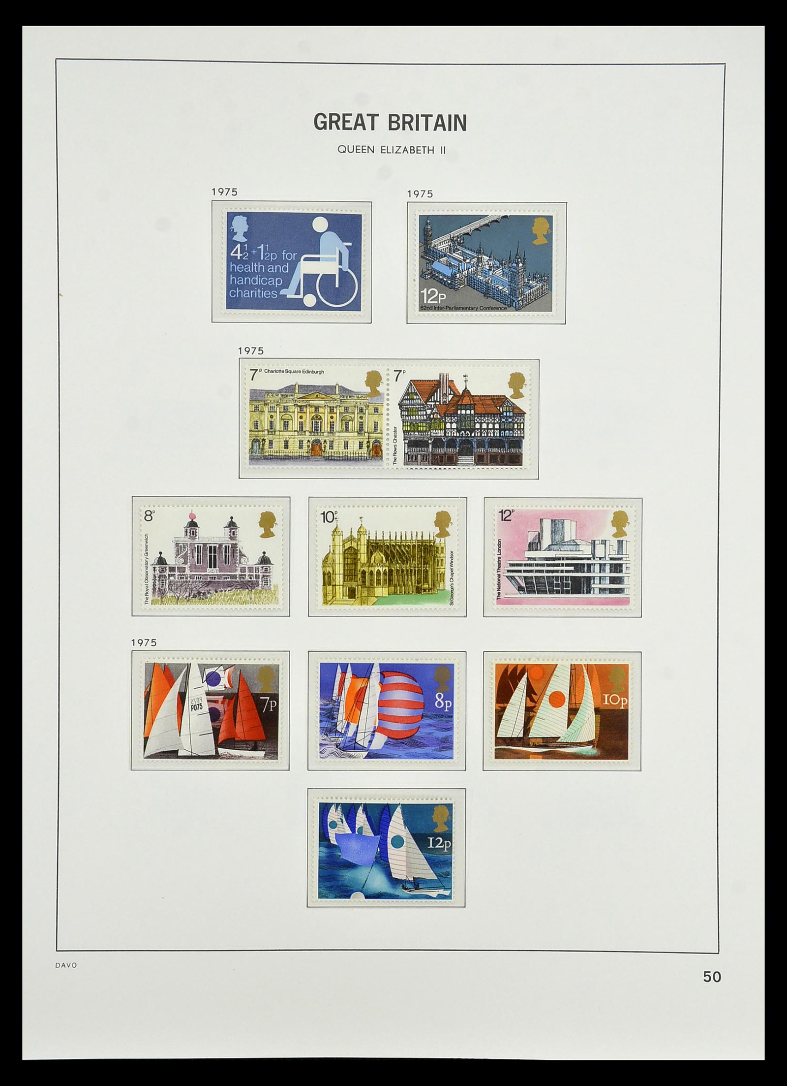 35125 062 - Postzegelverzameling 35125 Engeland 1840-2004.
