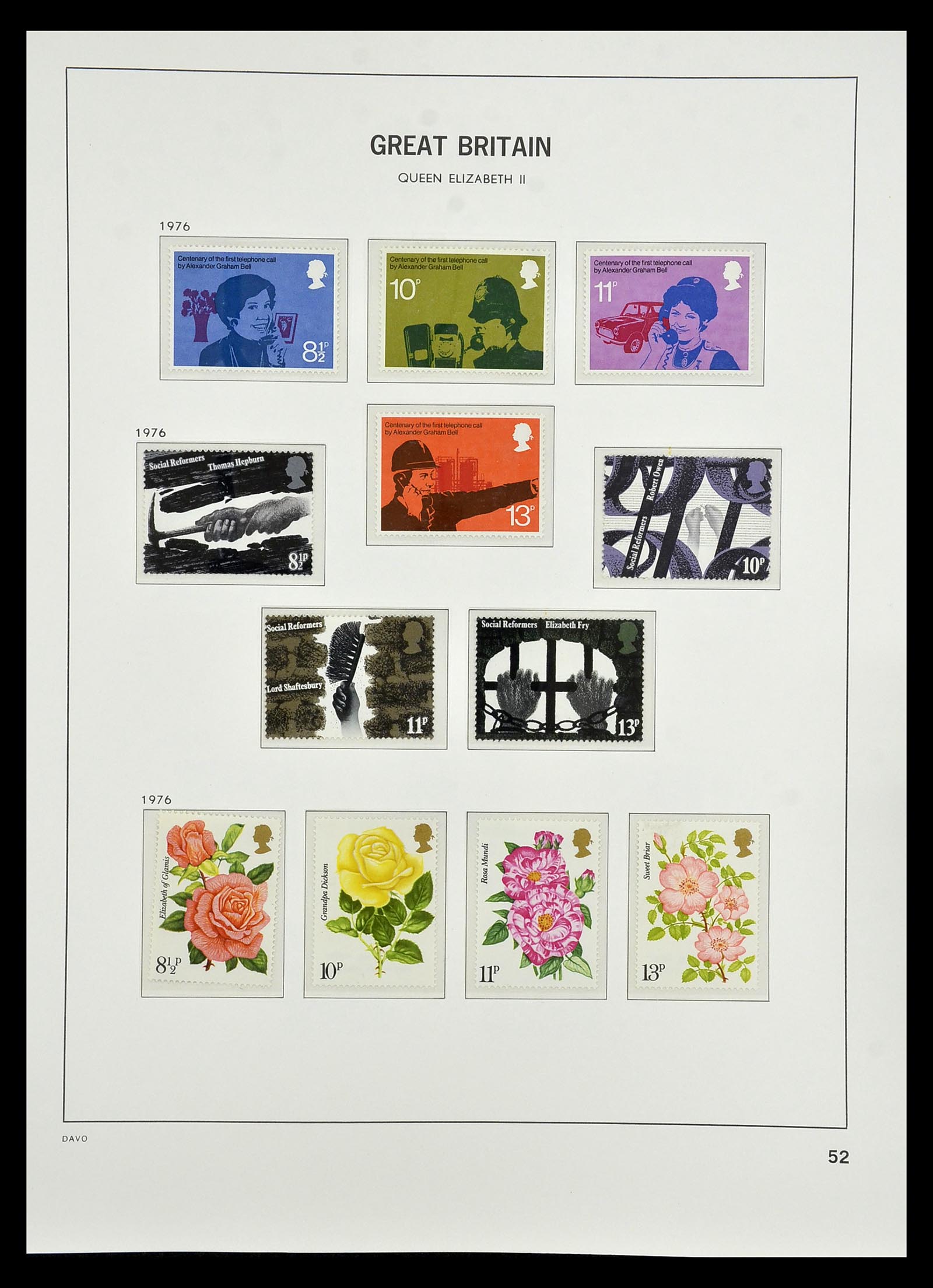 35125 064 - Postzegelverzameling 35125 Engeland 1840-2004.