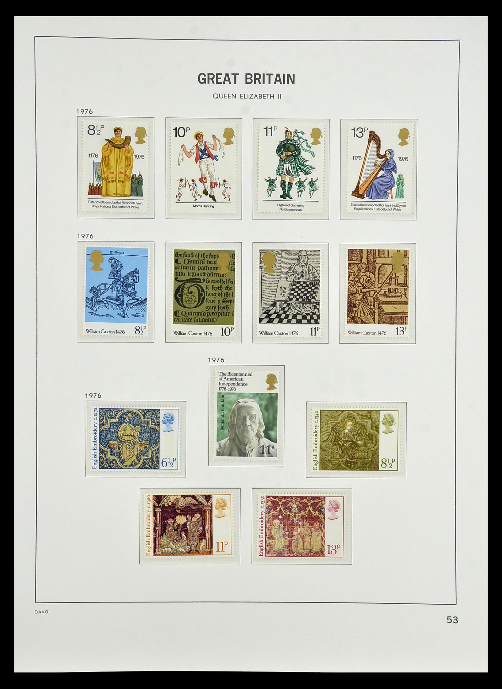 35125 065 - Postzegelverzameling 35125 Engeland 1840-2004.