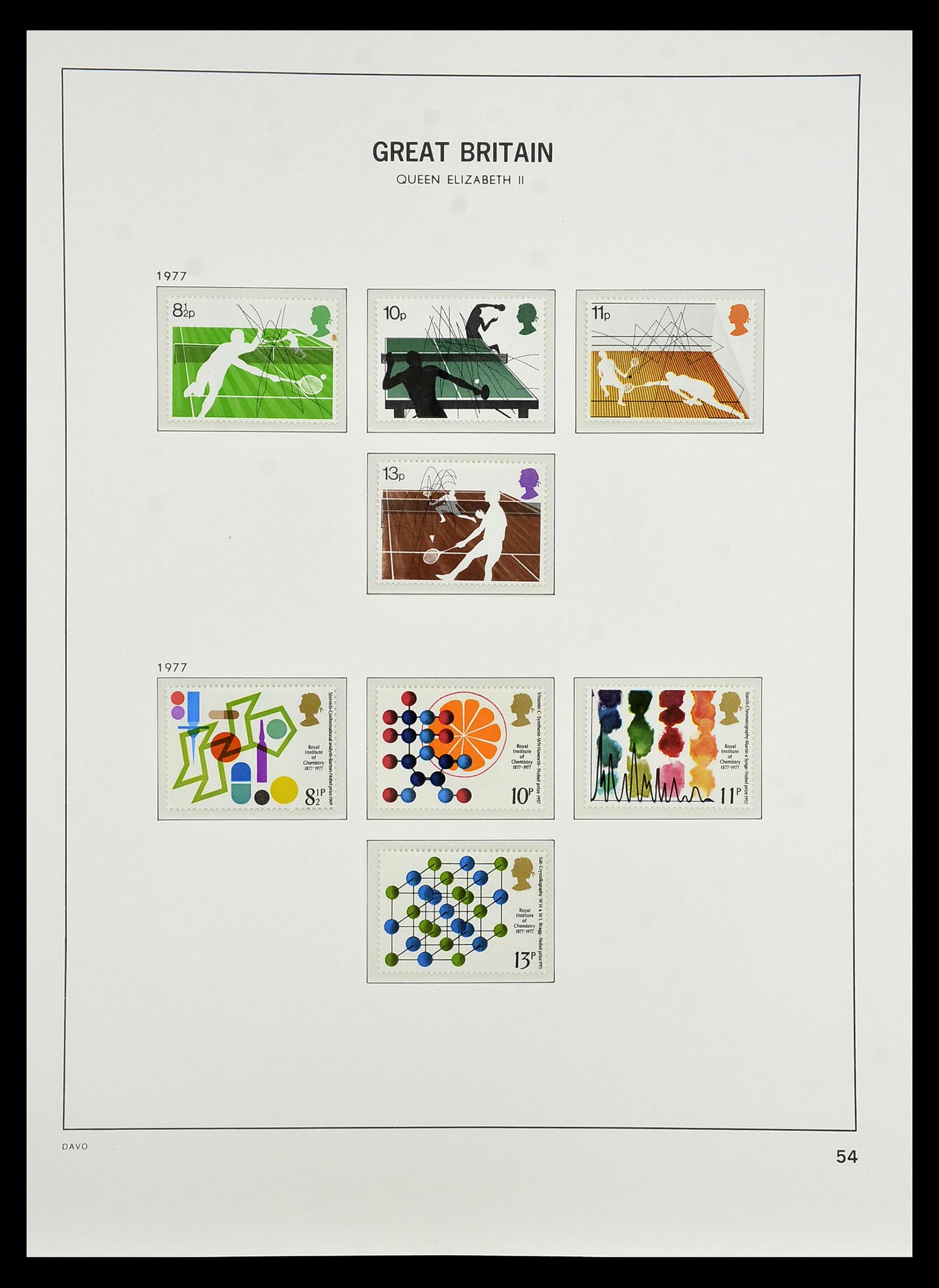 35125 066 - Postzegelverzameling 35125 Engeland 1840-2004.
