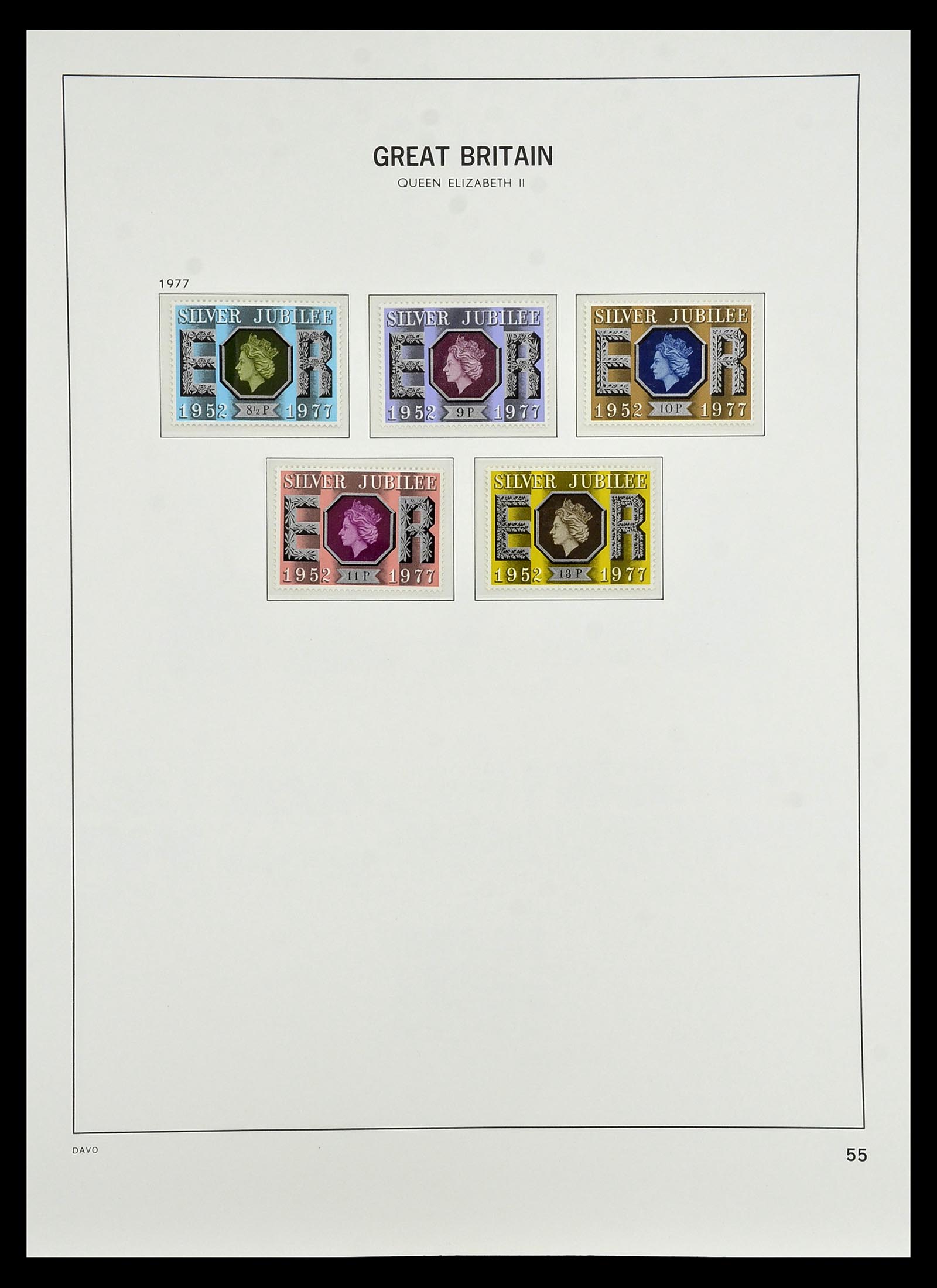35125 067 - Postzegelverzameling 35125 Engeland 1840-2004.