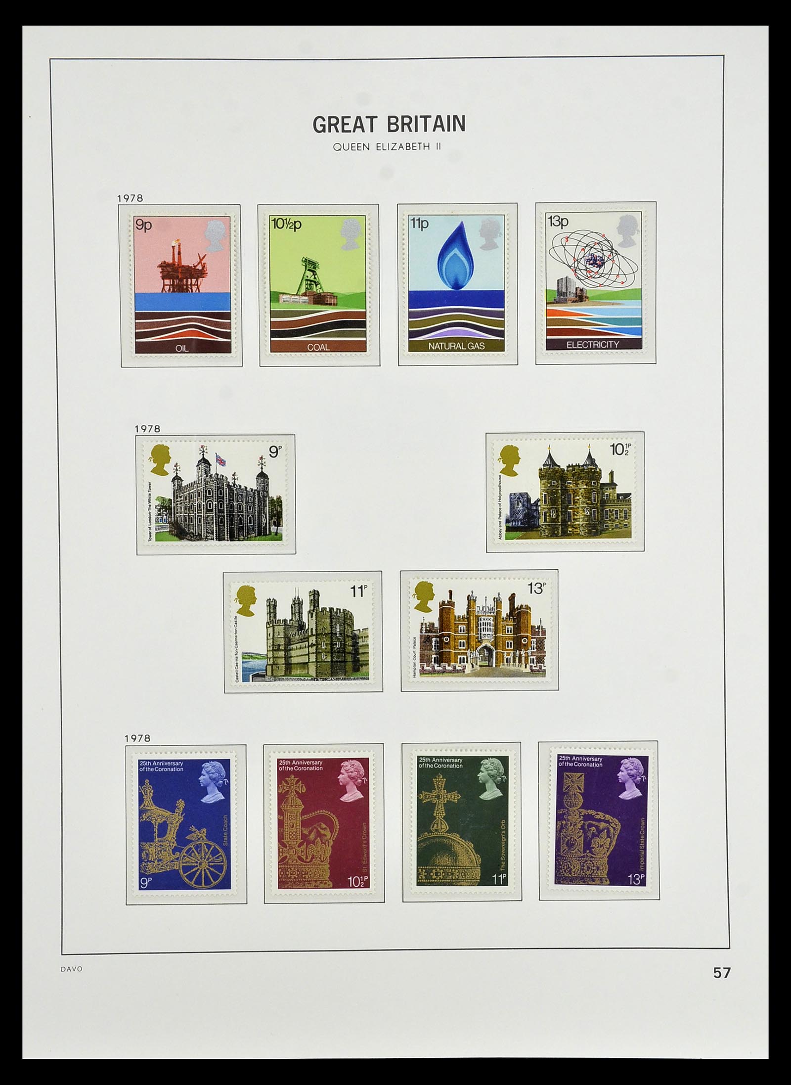 35125 069 - Postzegelverzameling 35125 Engeland 1840-2004.