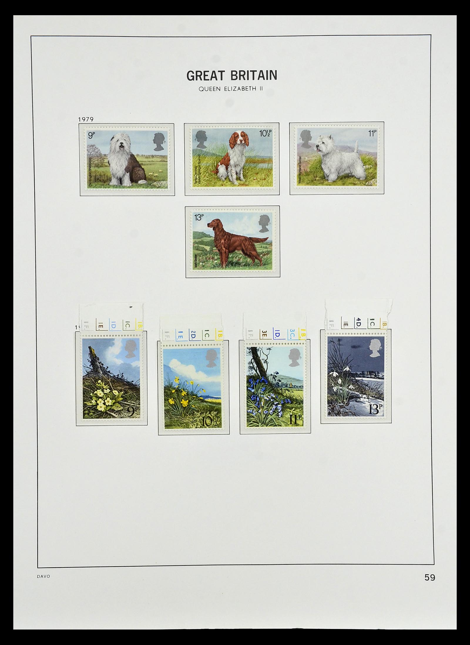 35125 071 - Postzegelverzameling 35125 Engeland 1840-2004.