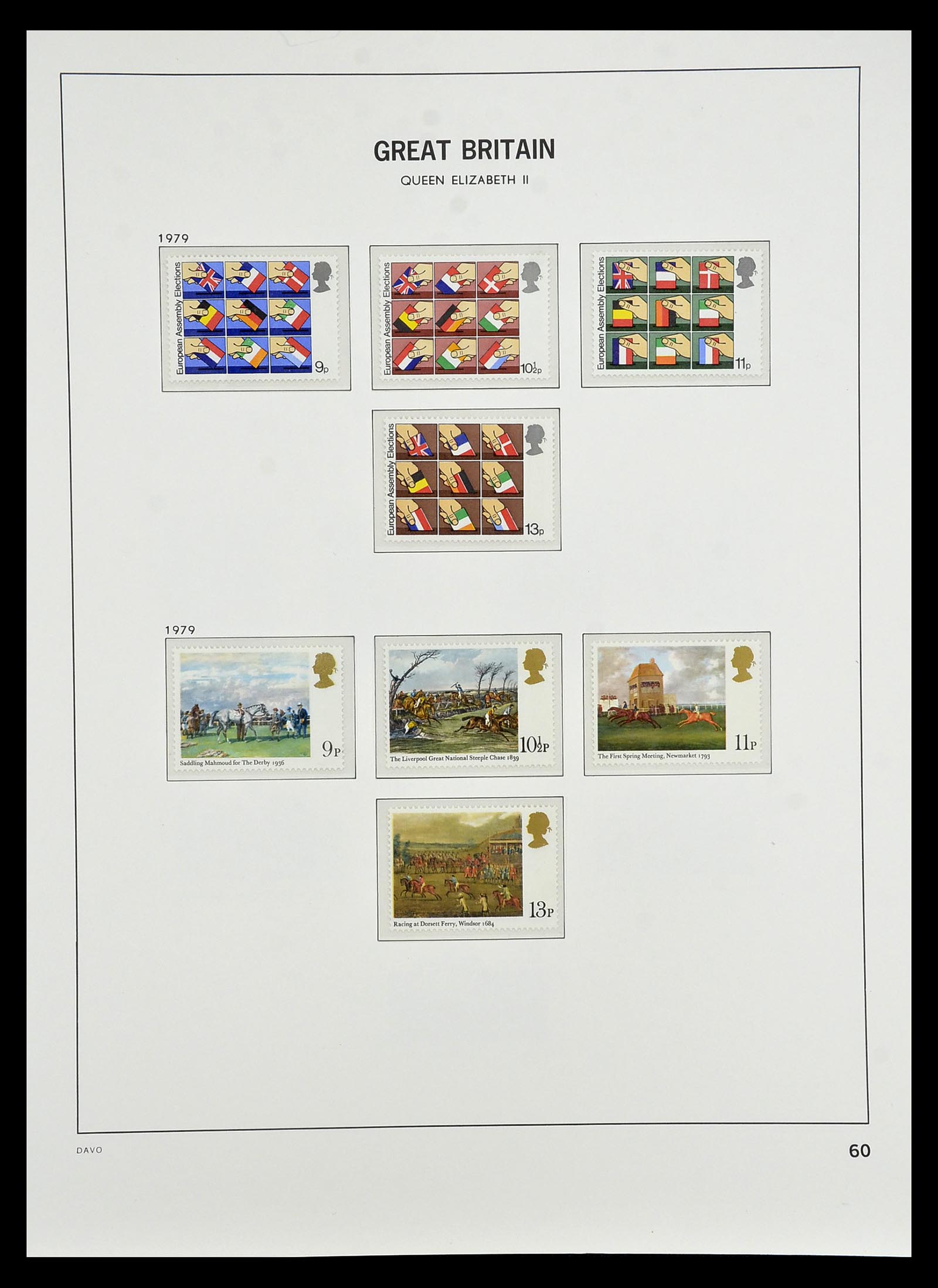 35125 072 - Postzegelverzameling 35125 Engeland 1840-2004.