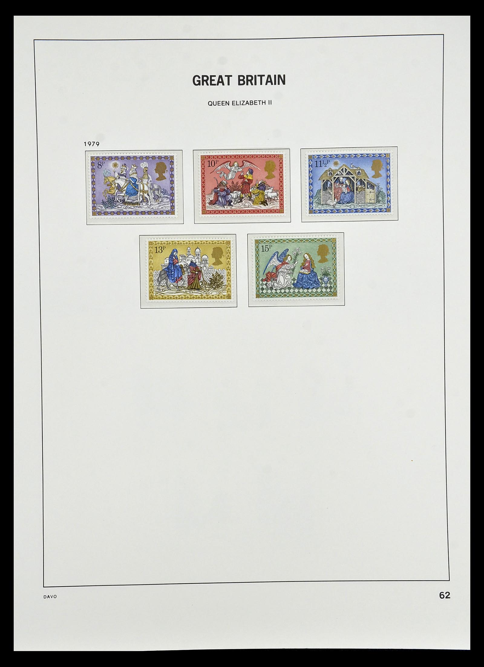 35125 074 - Postzegelverzameling 35125 Engeland 1840-2004.