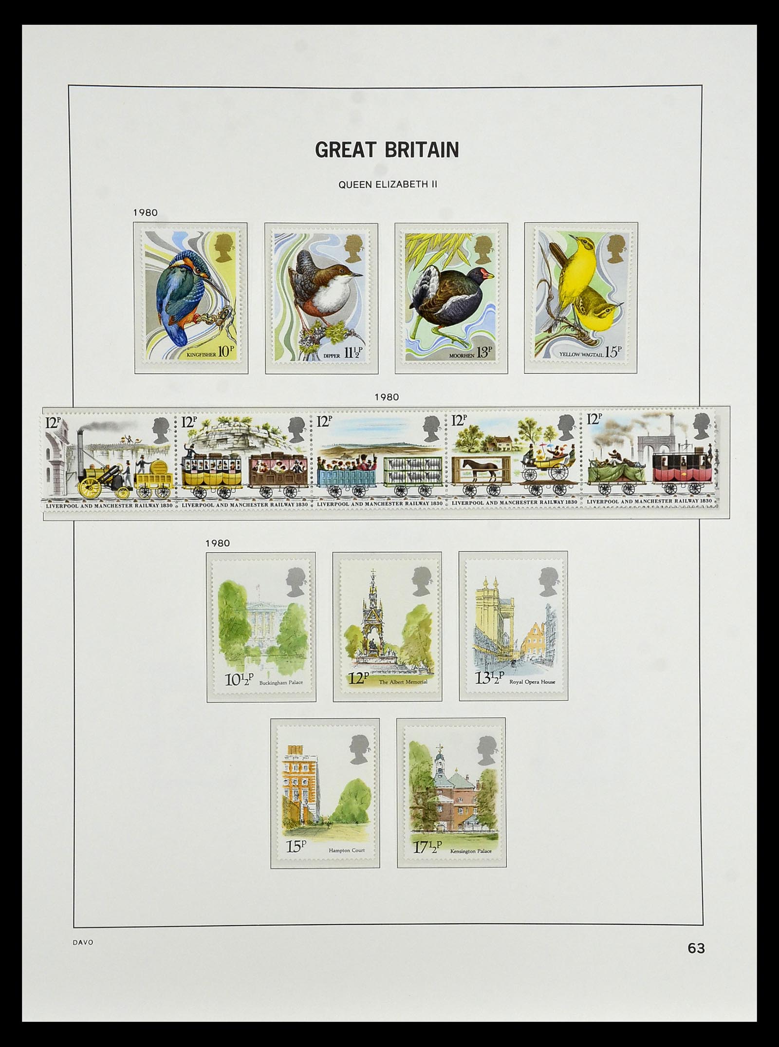 35125 075 - Postzegelverzameling 35125 Engeland 1840-2004.
