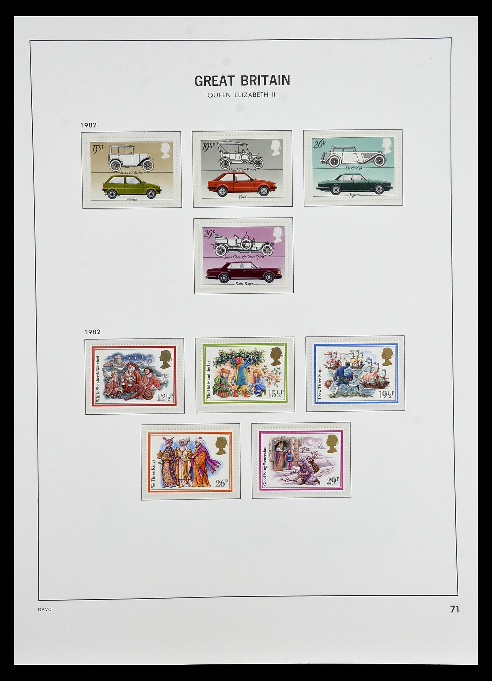 35125 083 - Postzegelverzameling 35125 Engeland 1840-2004.