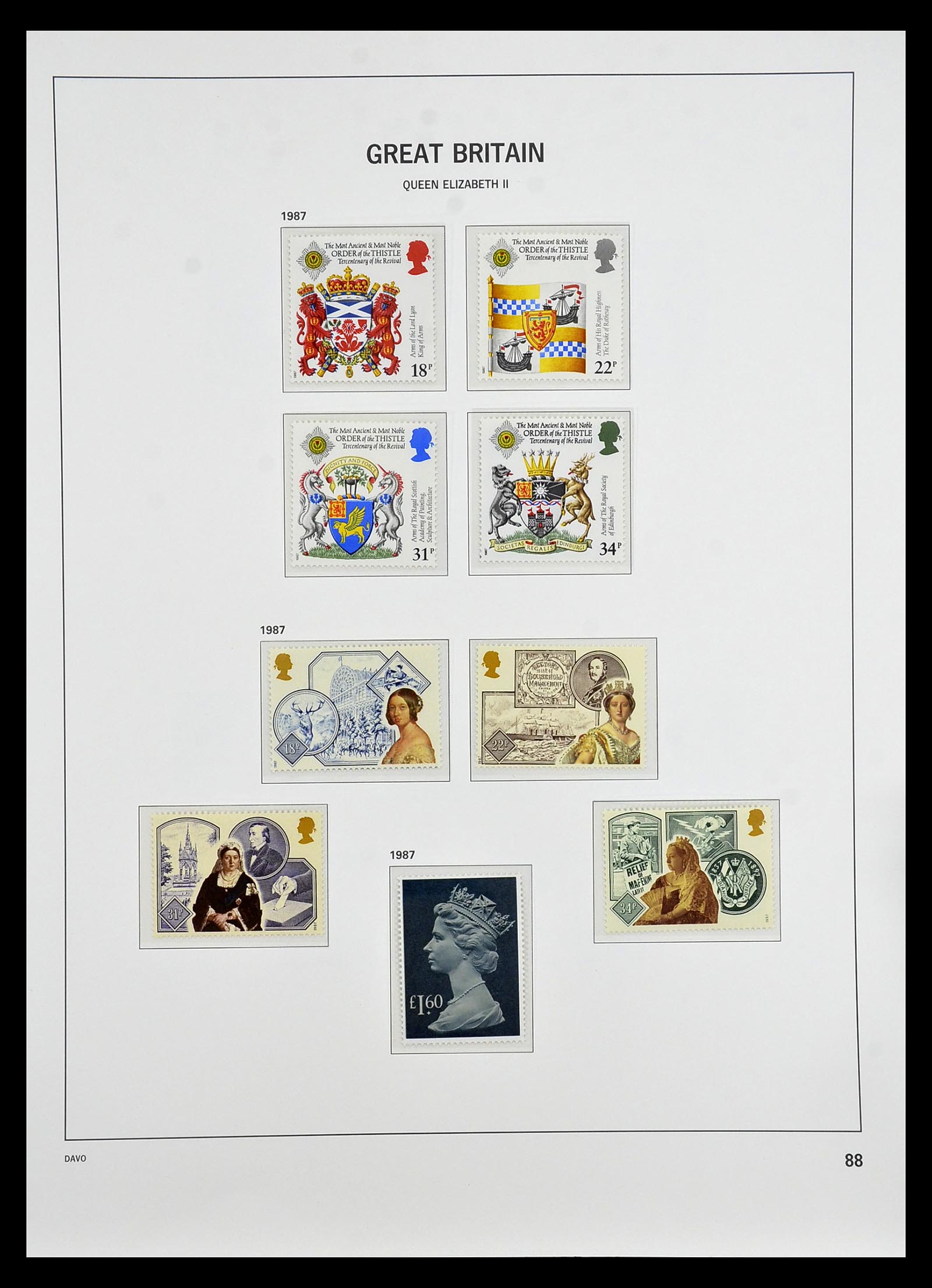 35125 100 - Postzegelverzameling 35125 Engeland 1840-2004.