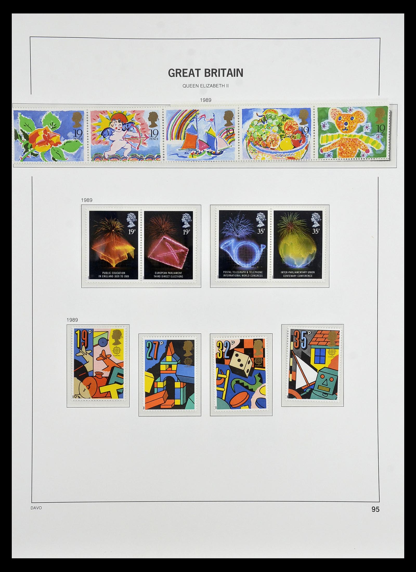 35125 107 - Postzegelverzameling 35125 Engeland 1840-2004.