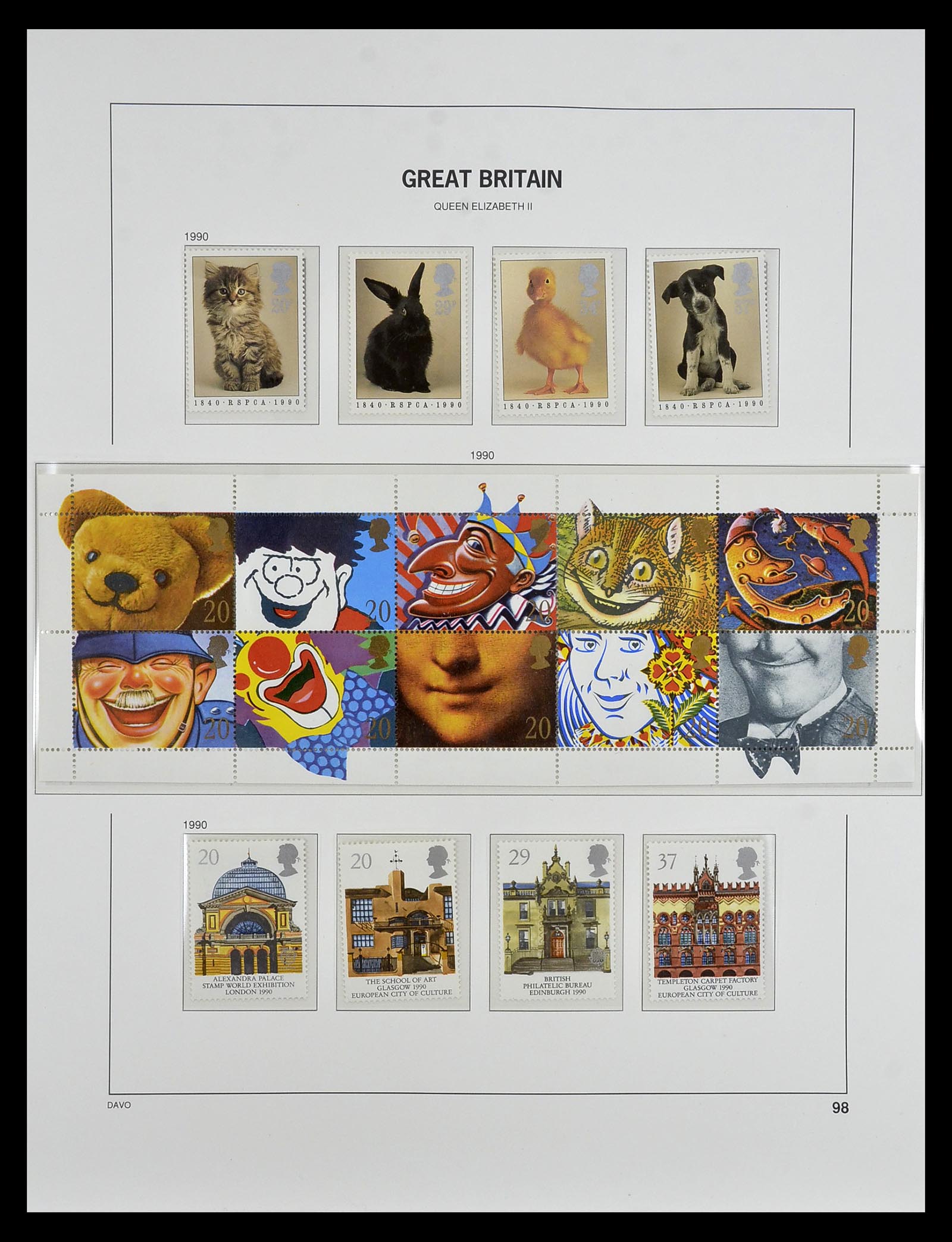 35125 110 - Postzegelverzameling 35125 Engeland 1840-2004.