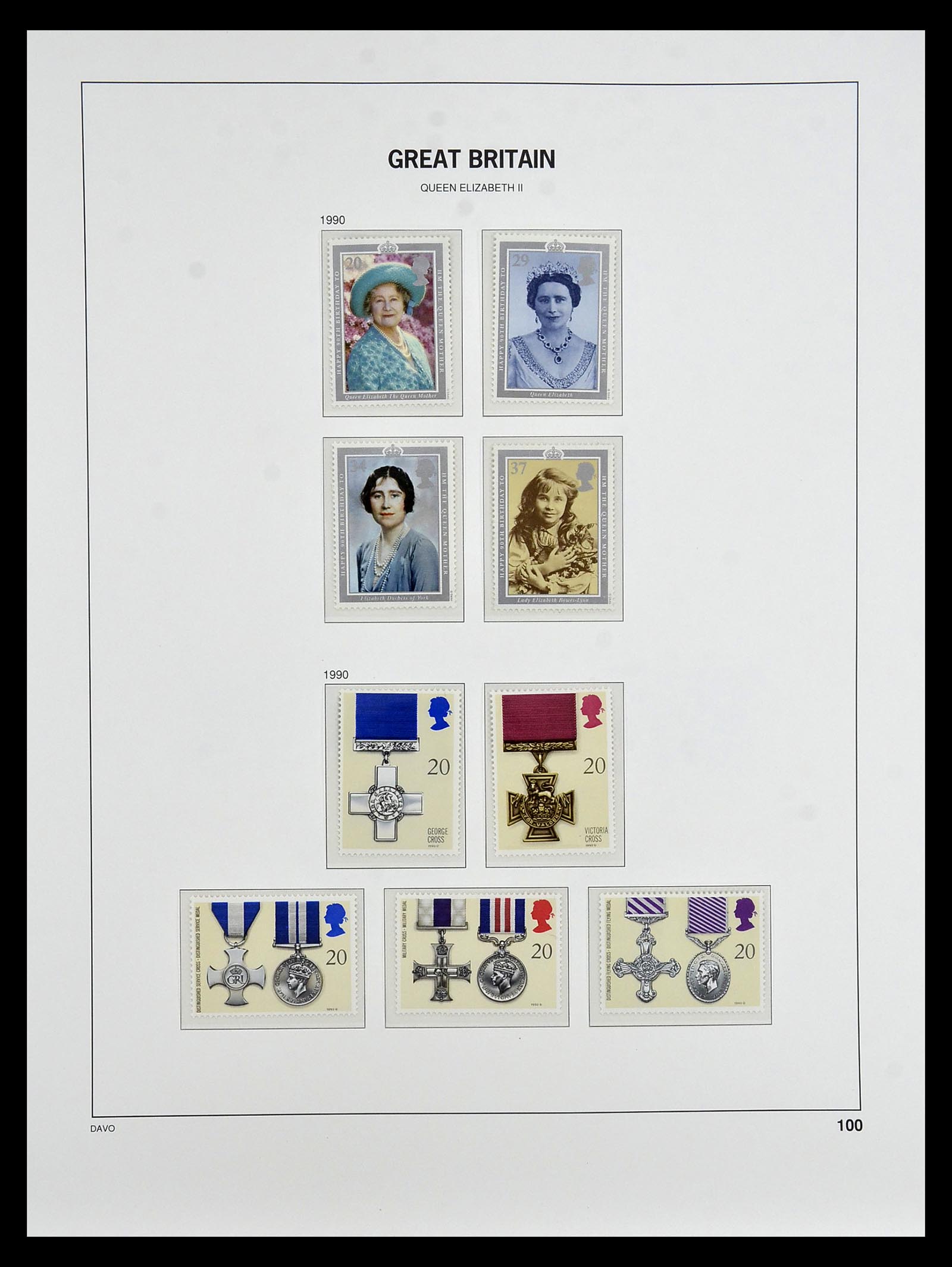 35125 112 - Postzegelverzameling 35125 Engeland 1840-2004.