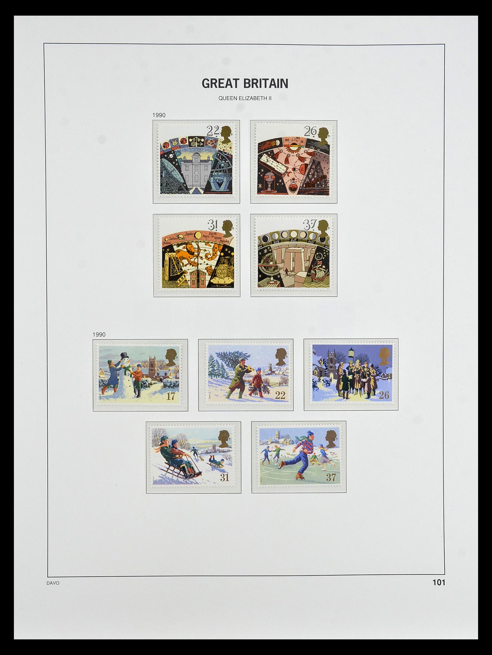 35125 113 - Postzegelverzameling 35125 Engeland 1840-2004.