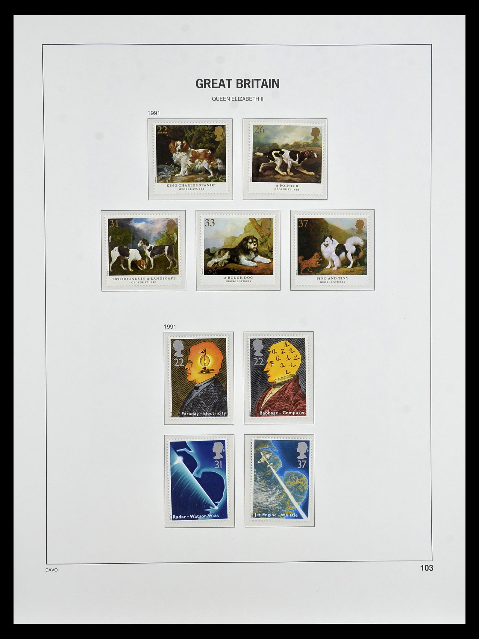 35125 115 - Postzegelverzameling 35125 Engeland 1840-2004.