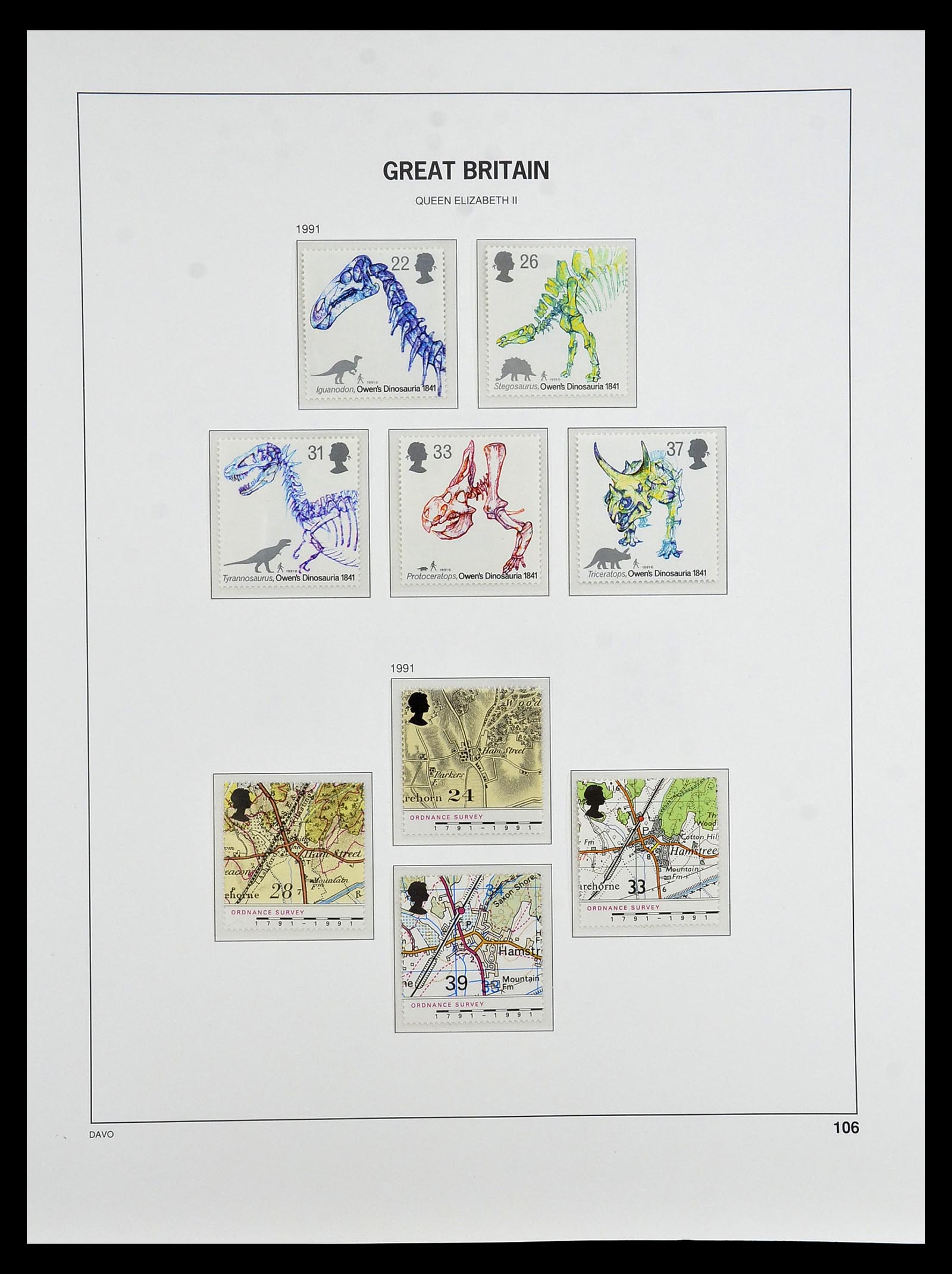 35125 118 - Postzegelverzameling 35125 Engeland 1840-2004.