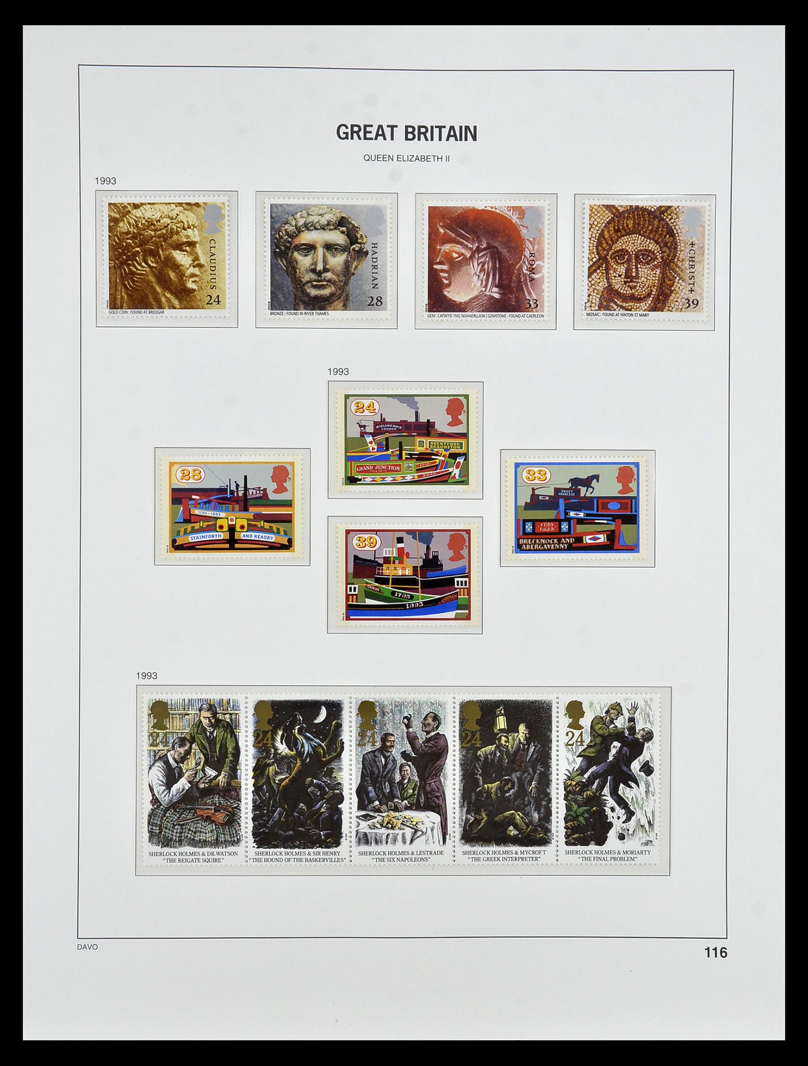 35125 128 - Postzegelverzameling 35125 Engeland 1840-2004.