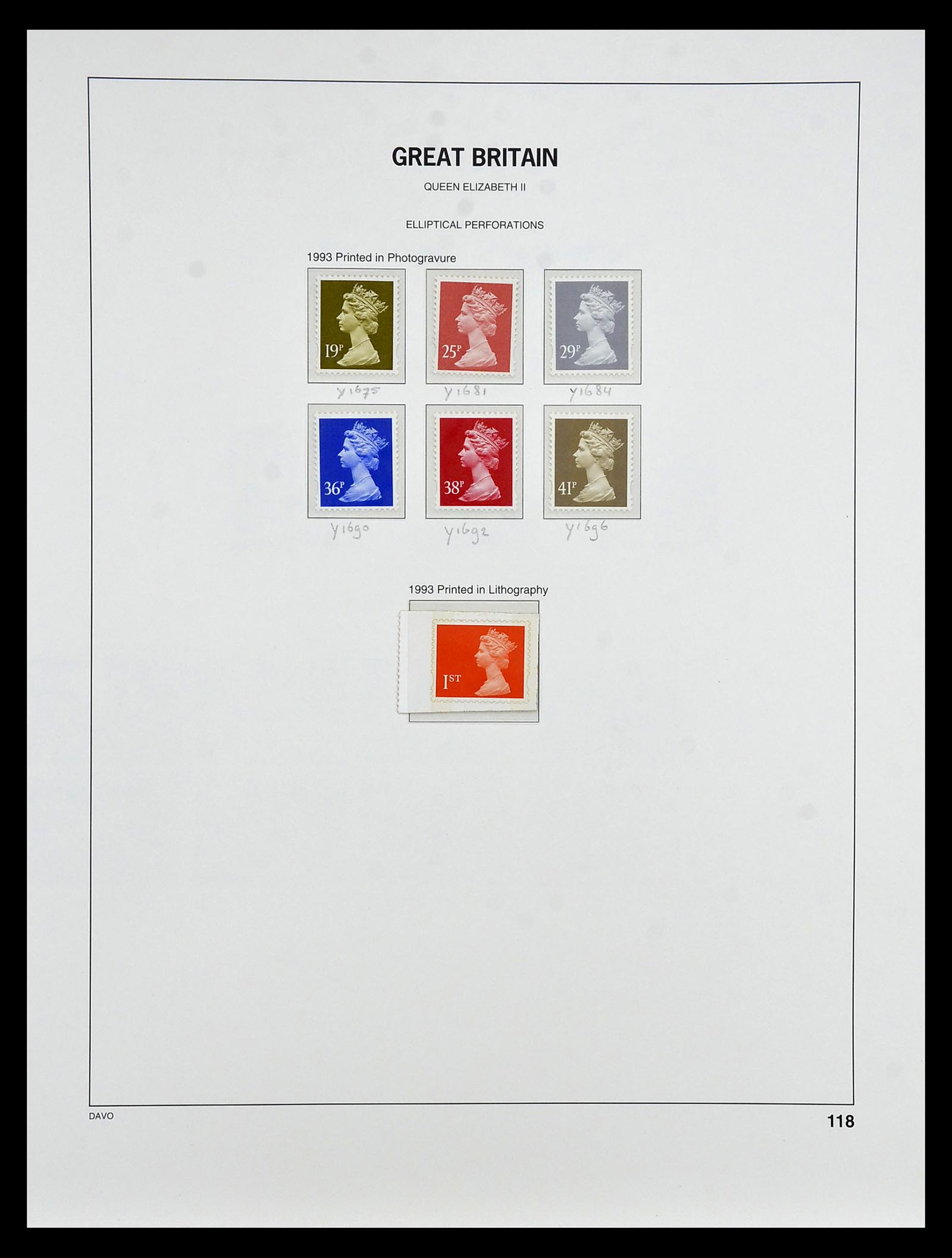 35125 130 - Postzegelverzameling 35125 Engeland 1840-2004.