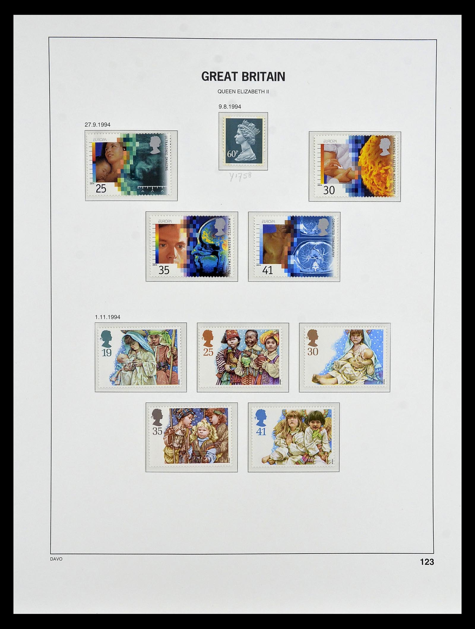 35125 135 - Postzegelverzameling 35125 Engeland 1840-2004.