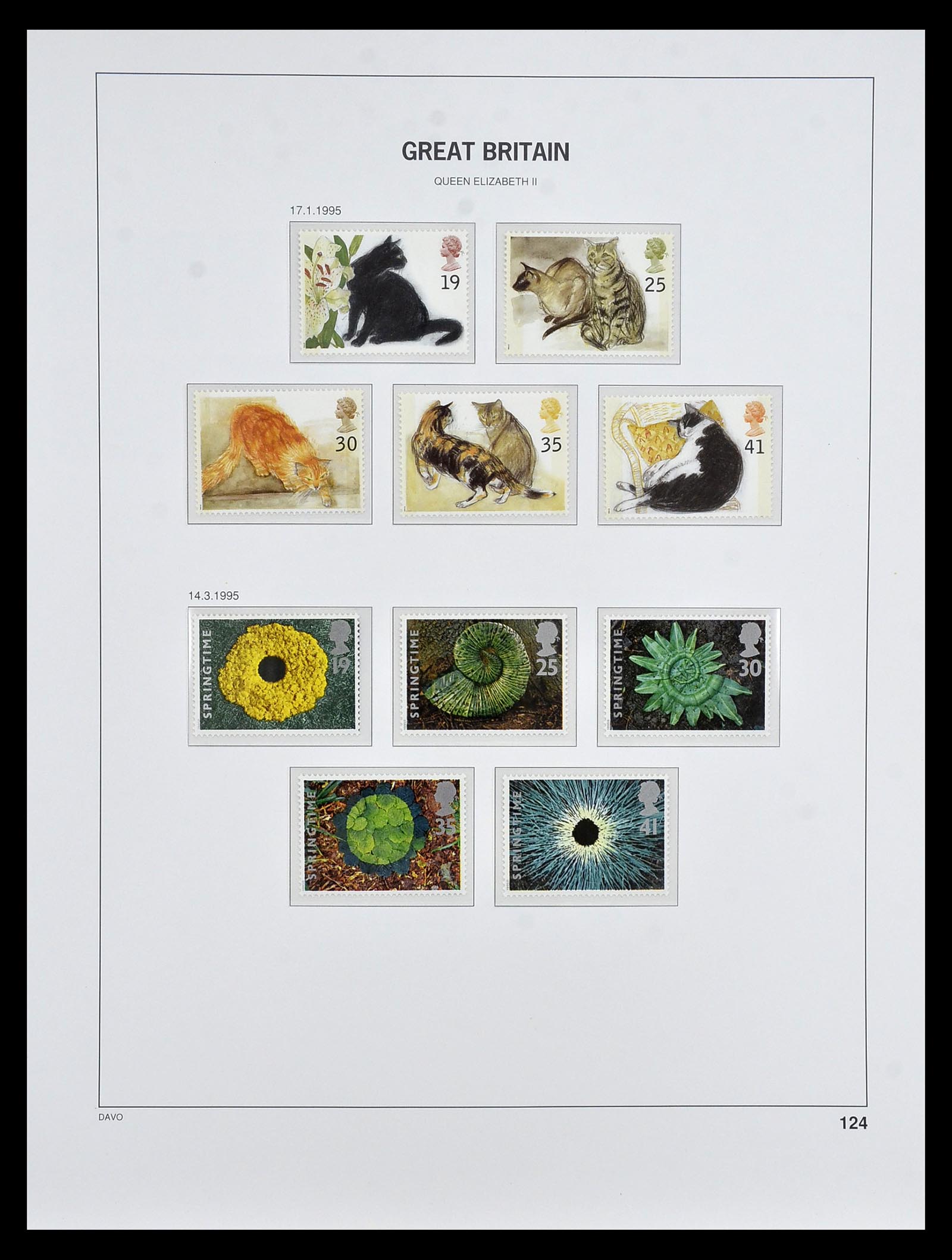 35125 136 - Postzegelverzameling 35125 Engeland 1840-2004.