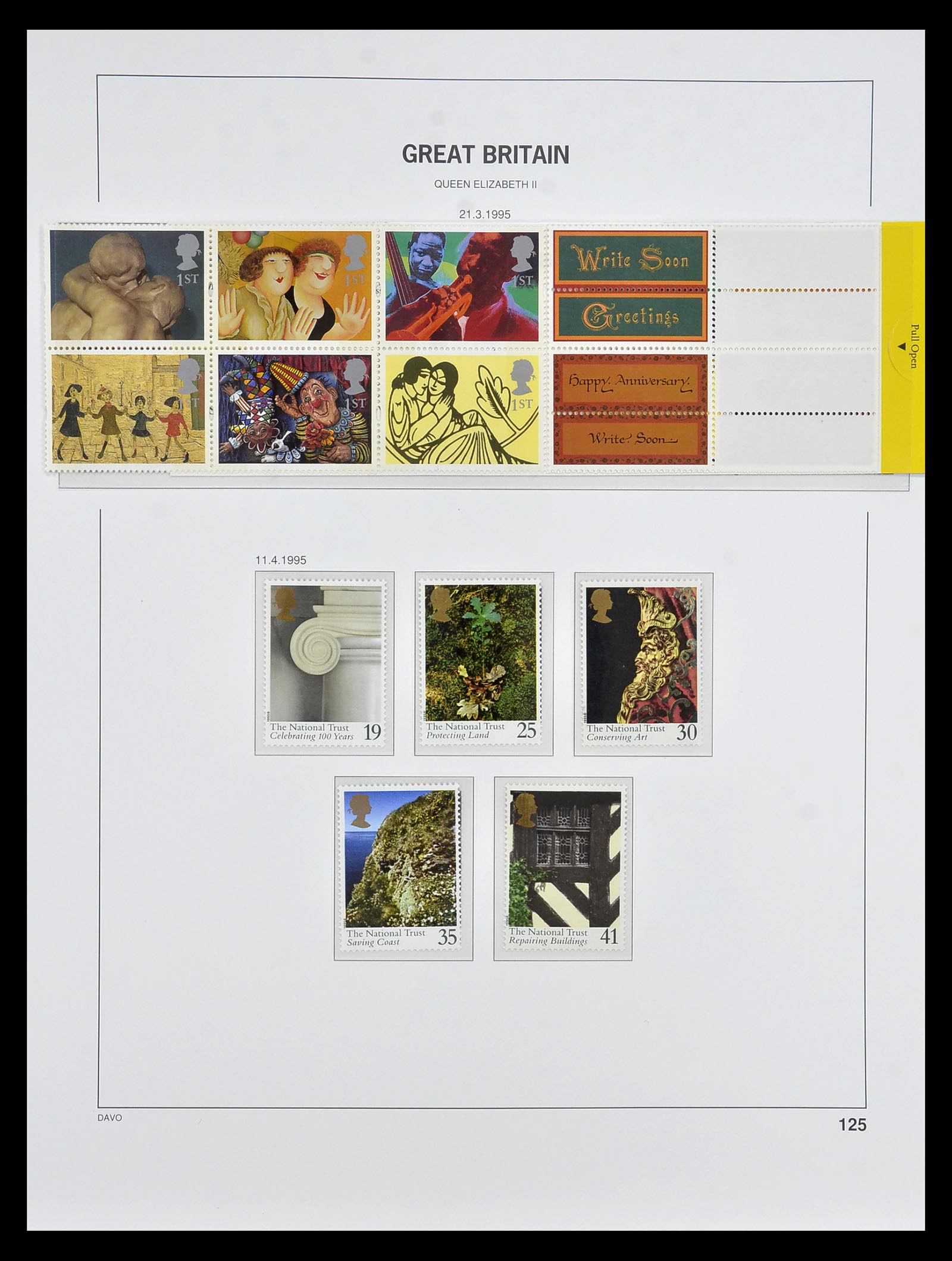 35125 137 - Postzegelverzameling 35125 Engeland 1840-2004.