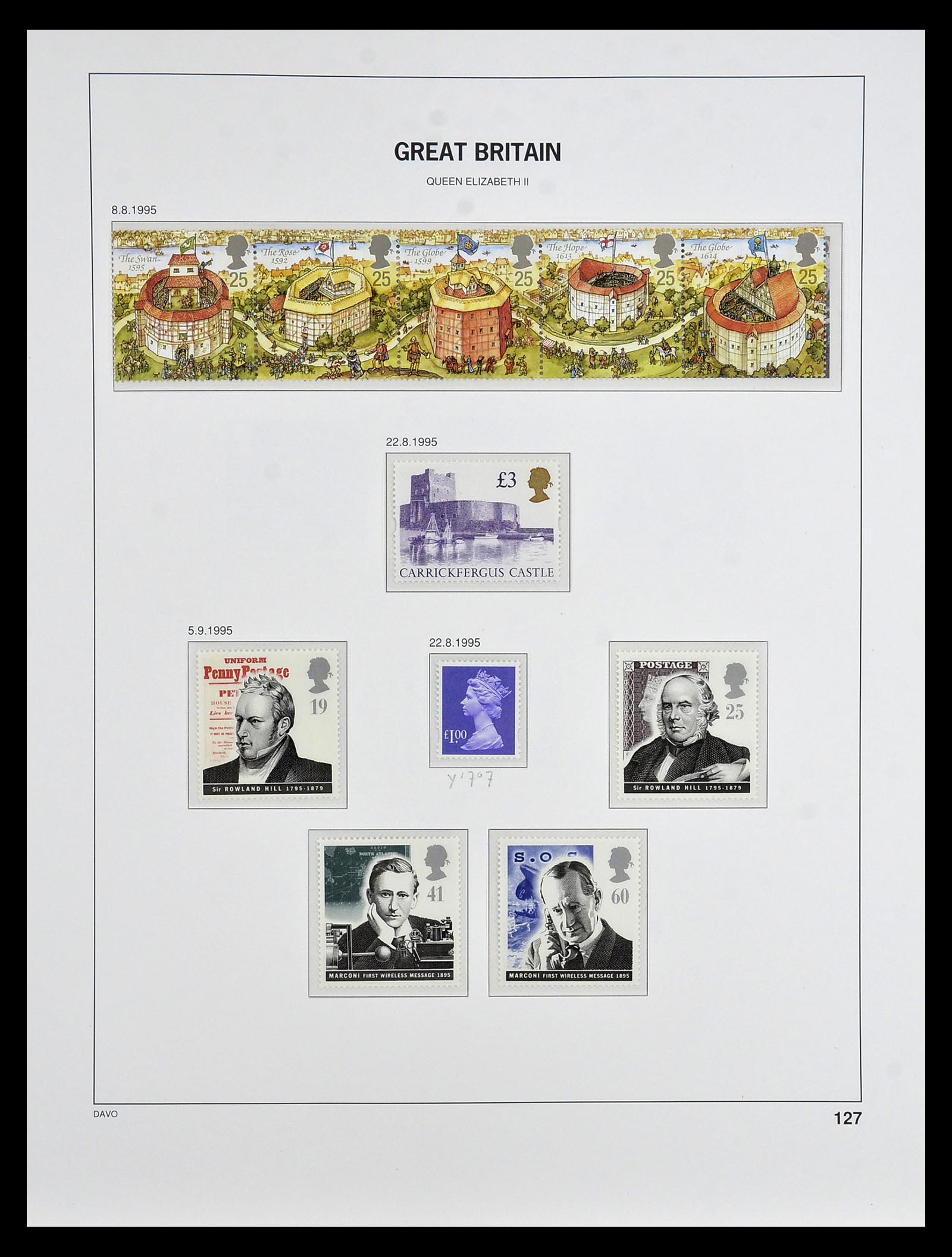35125 139 - Postzegelverzameling 35125 Engeland 1840-2004.