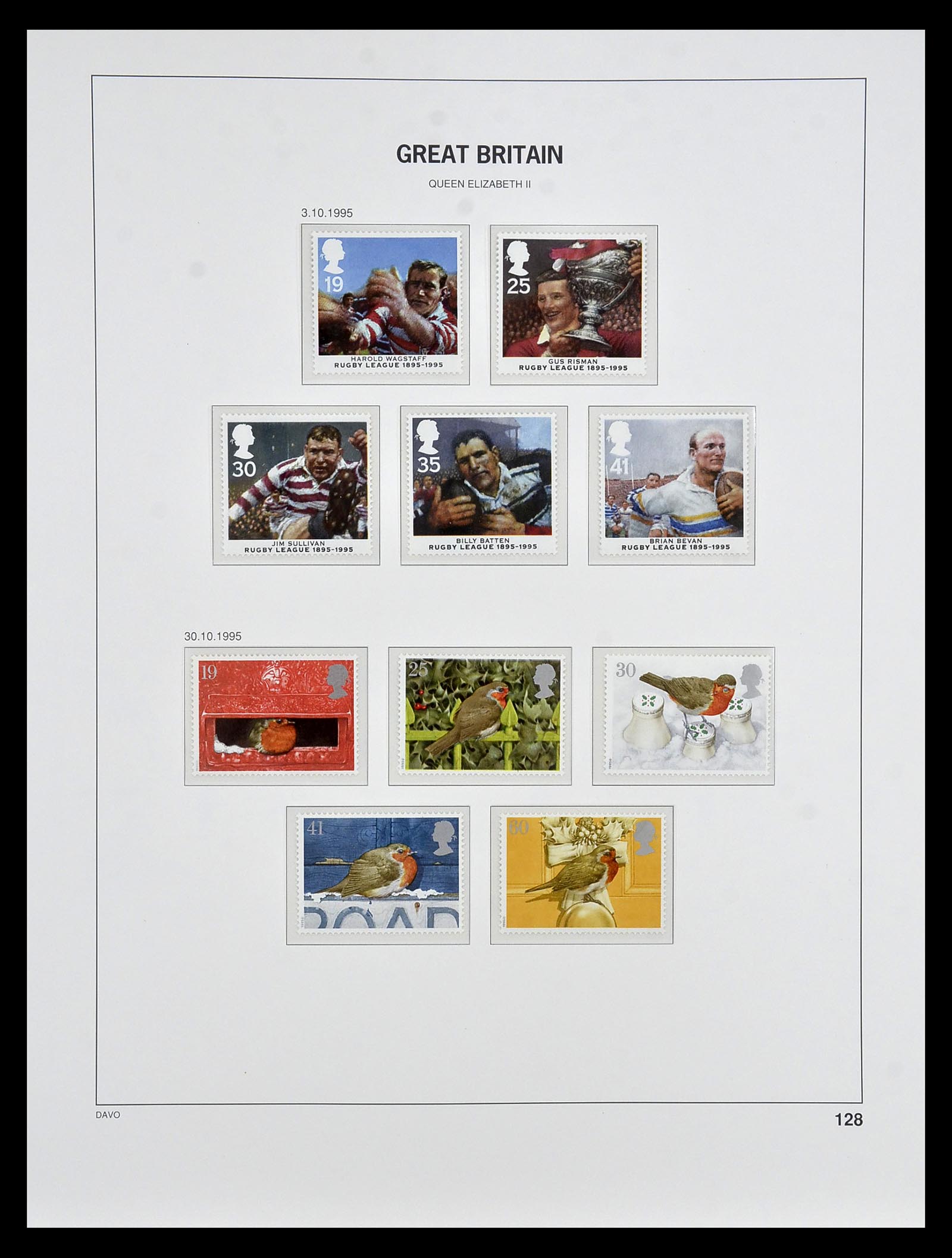 35125 140 - Postzegelverzameling 35125 Engeland 1840-2004.