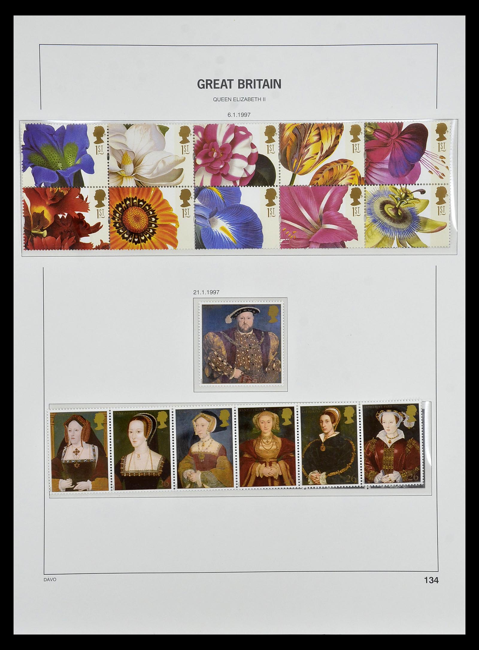 35125 146 - Postzegelverzameling 35125 Engeland 1840-2004.