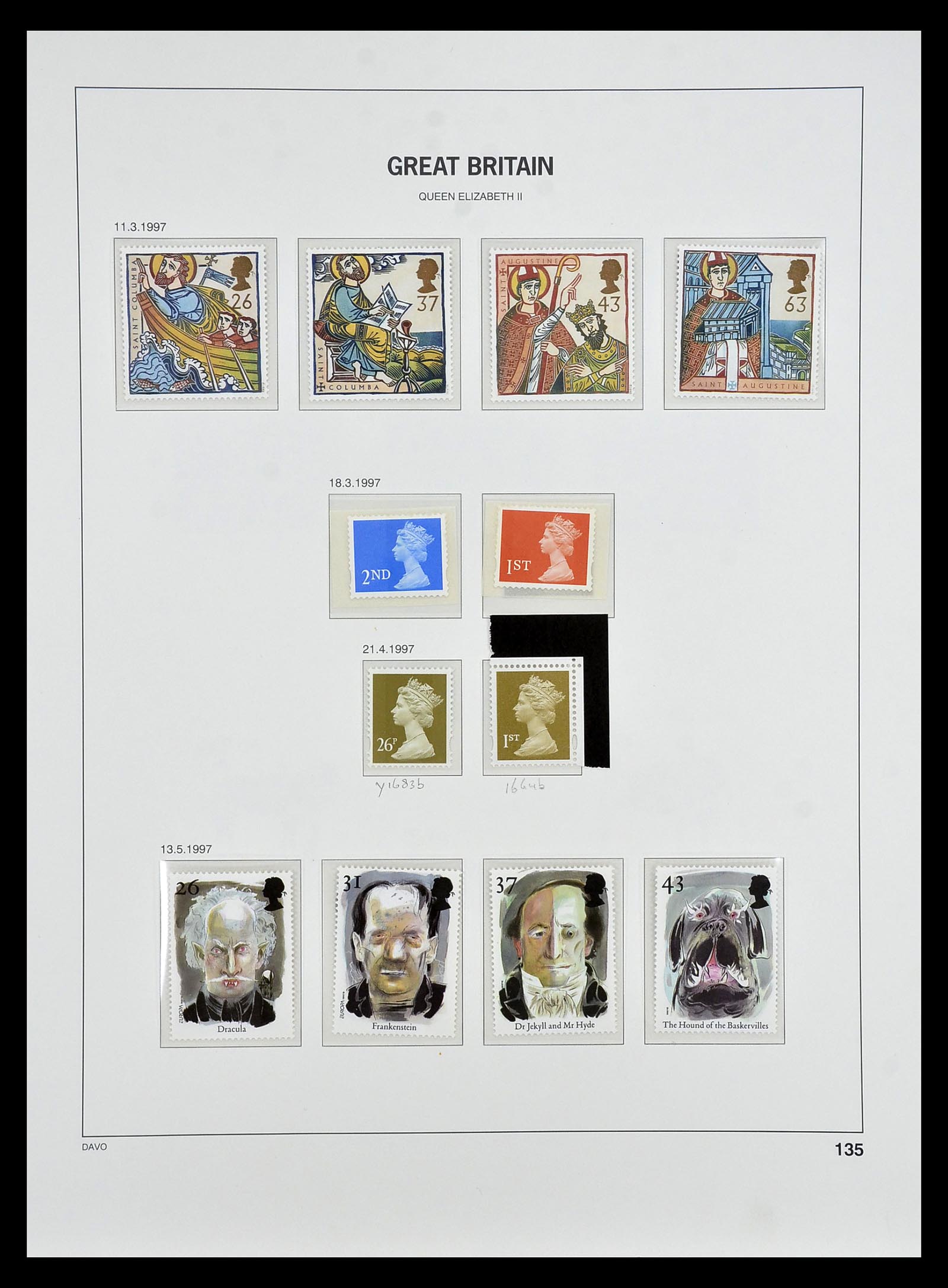 35125 147 - Postzegelverzameling 35125 Engeland 1840-2004.