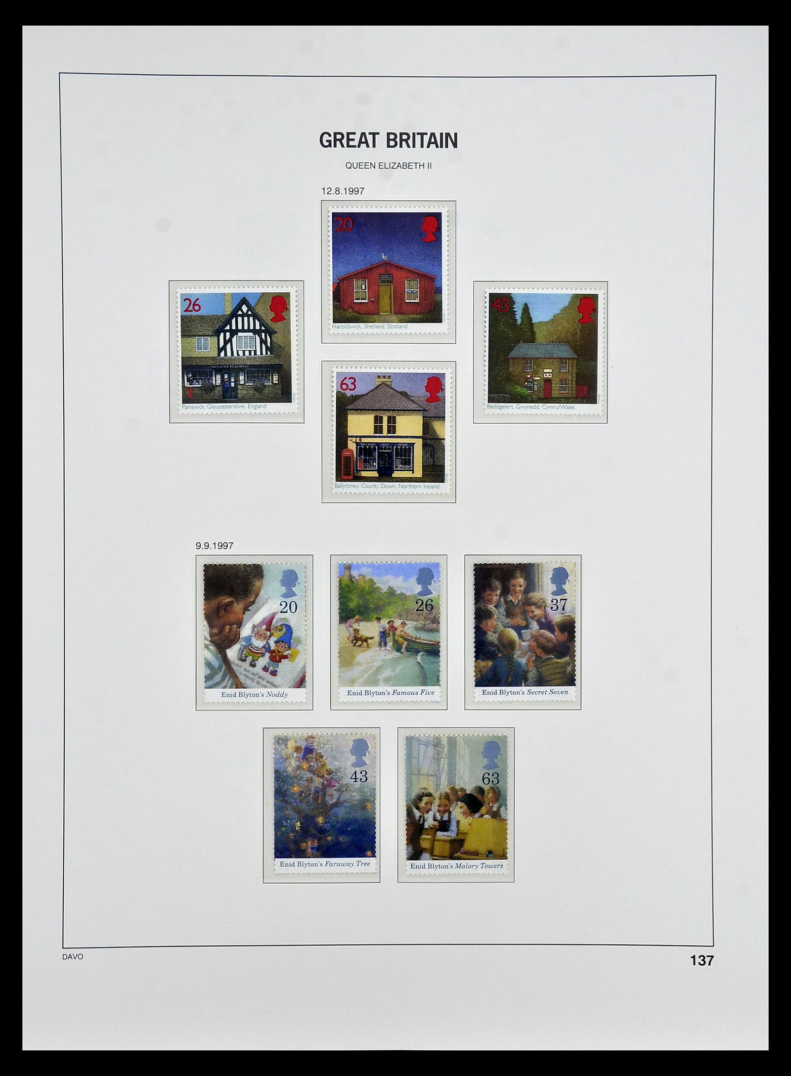 35125 149 - Postzegelverzameling 35125 Engeland 1840-2004.