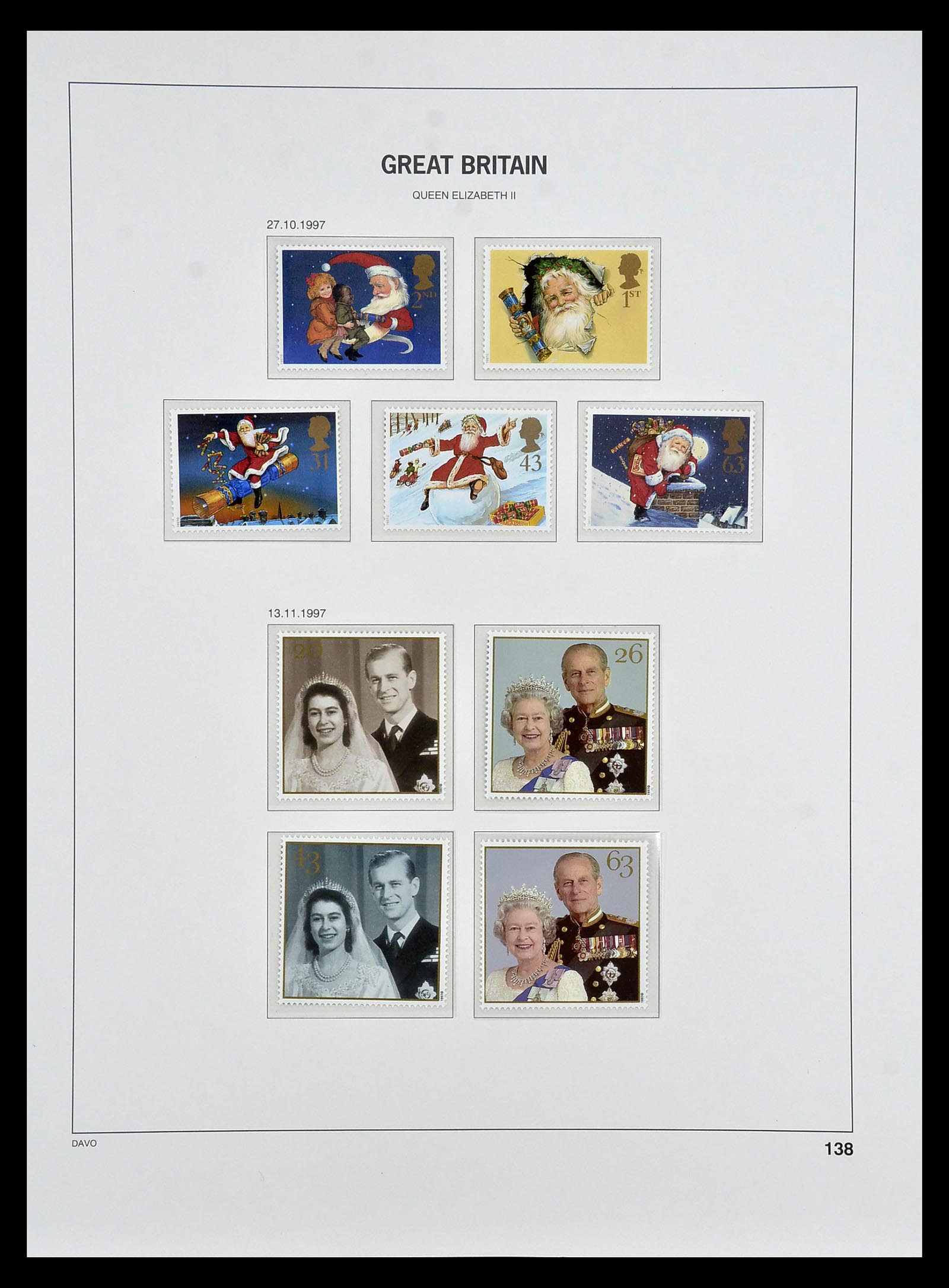 35125 150 - Postzegelverzameling 35125 Engeland 1840-2004.