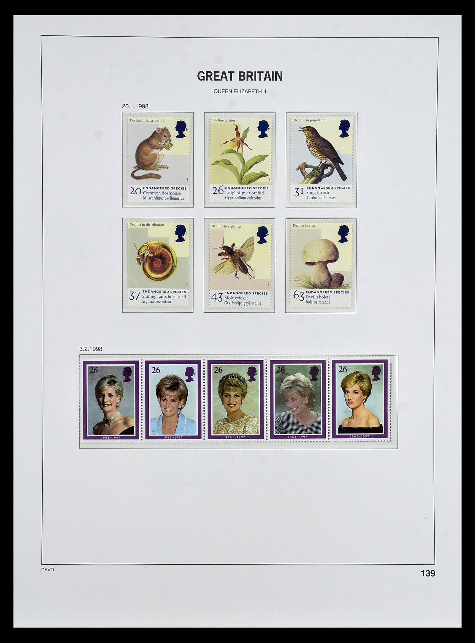 35125 151 - Postzegelverzameling 35125 Engeland 1840-2004.