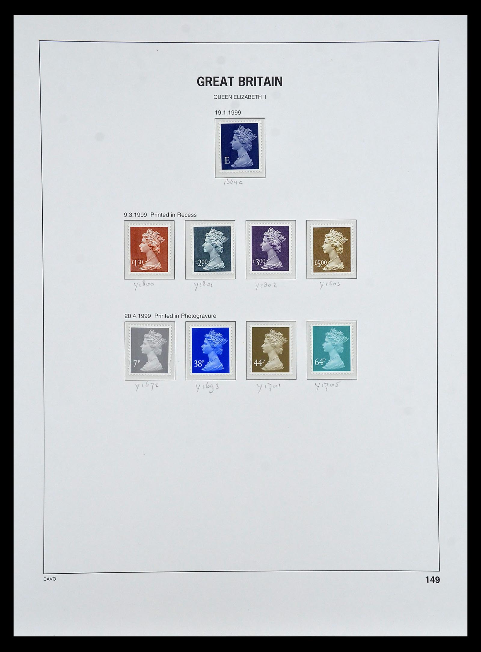 35125 161 - Postzegelverzameling 35125 Engeland 1840-2004.