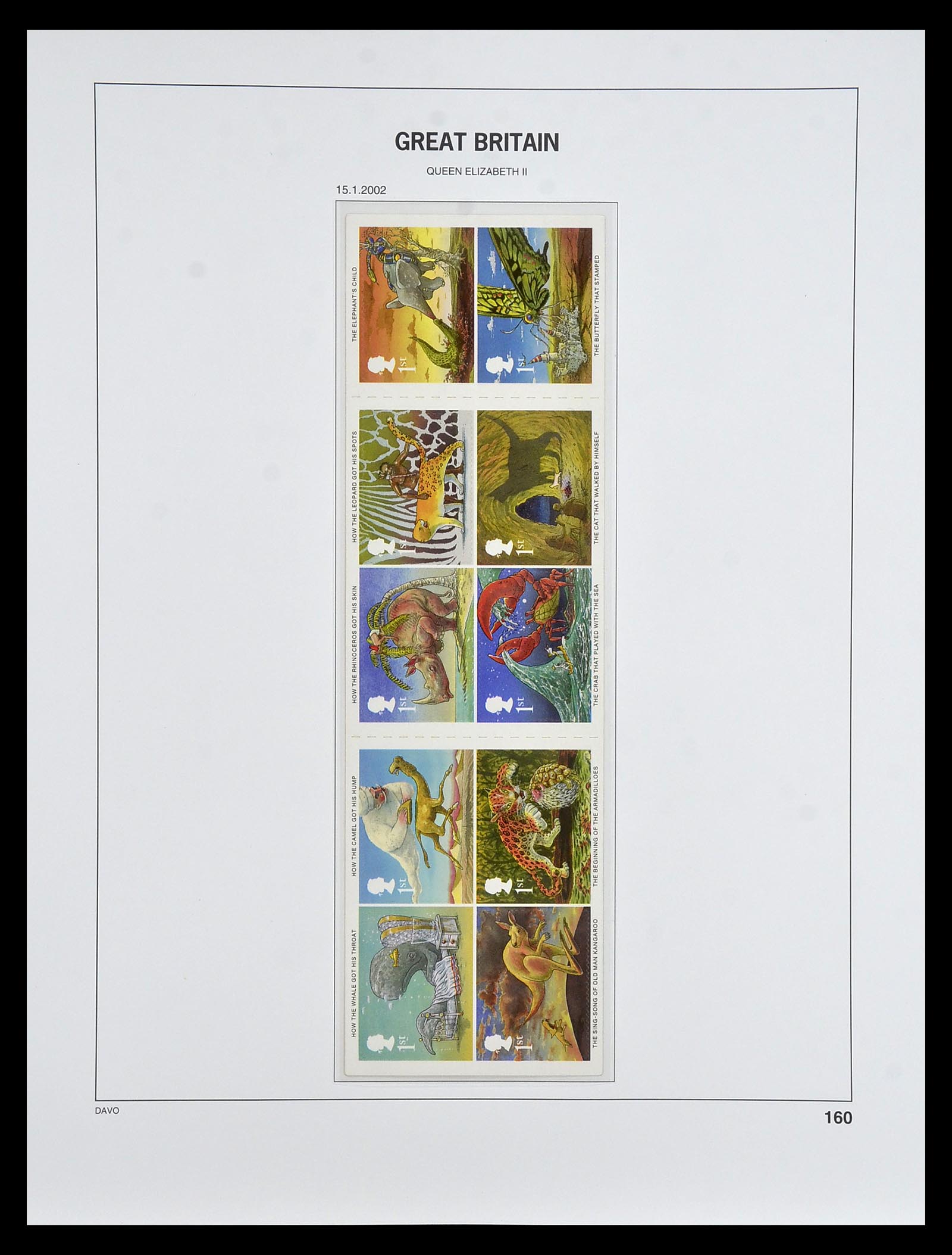 35125 172 - Postzegelverzameling 35125 Engeland 1840-2004.