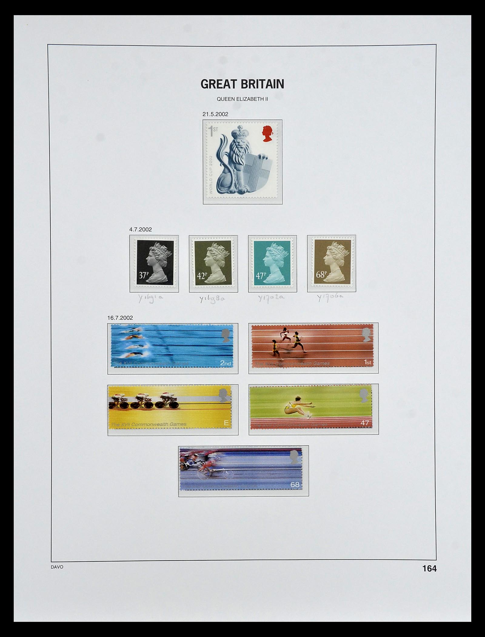 35125 176 - Postzegelverzameling 35125 Engeland 1840-2004.
