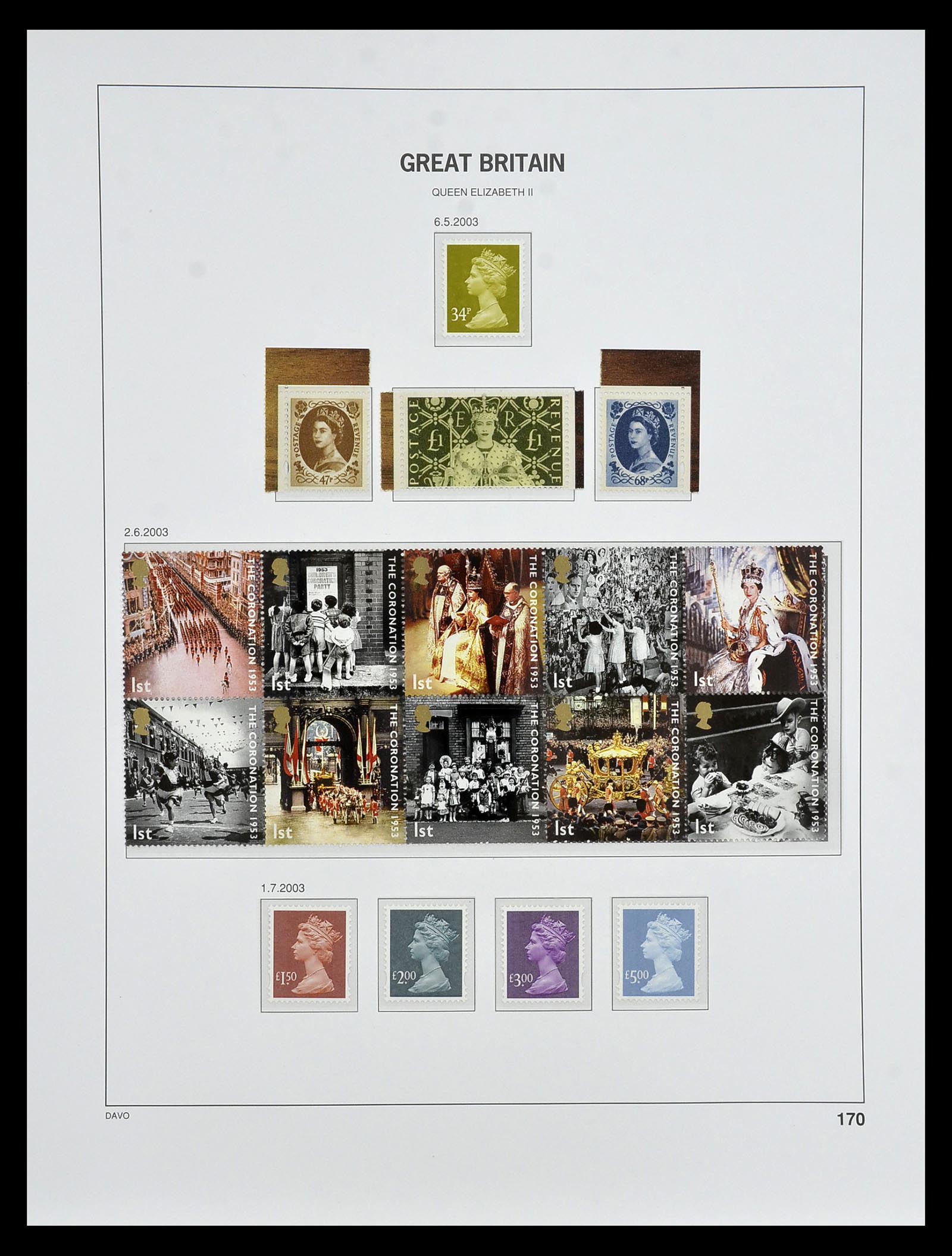 35125 182 - Postzegelverzameling 35125 Engeland 1840-2004.