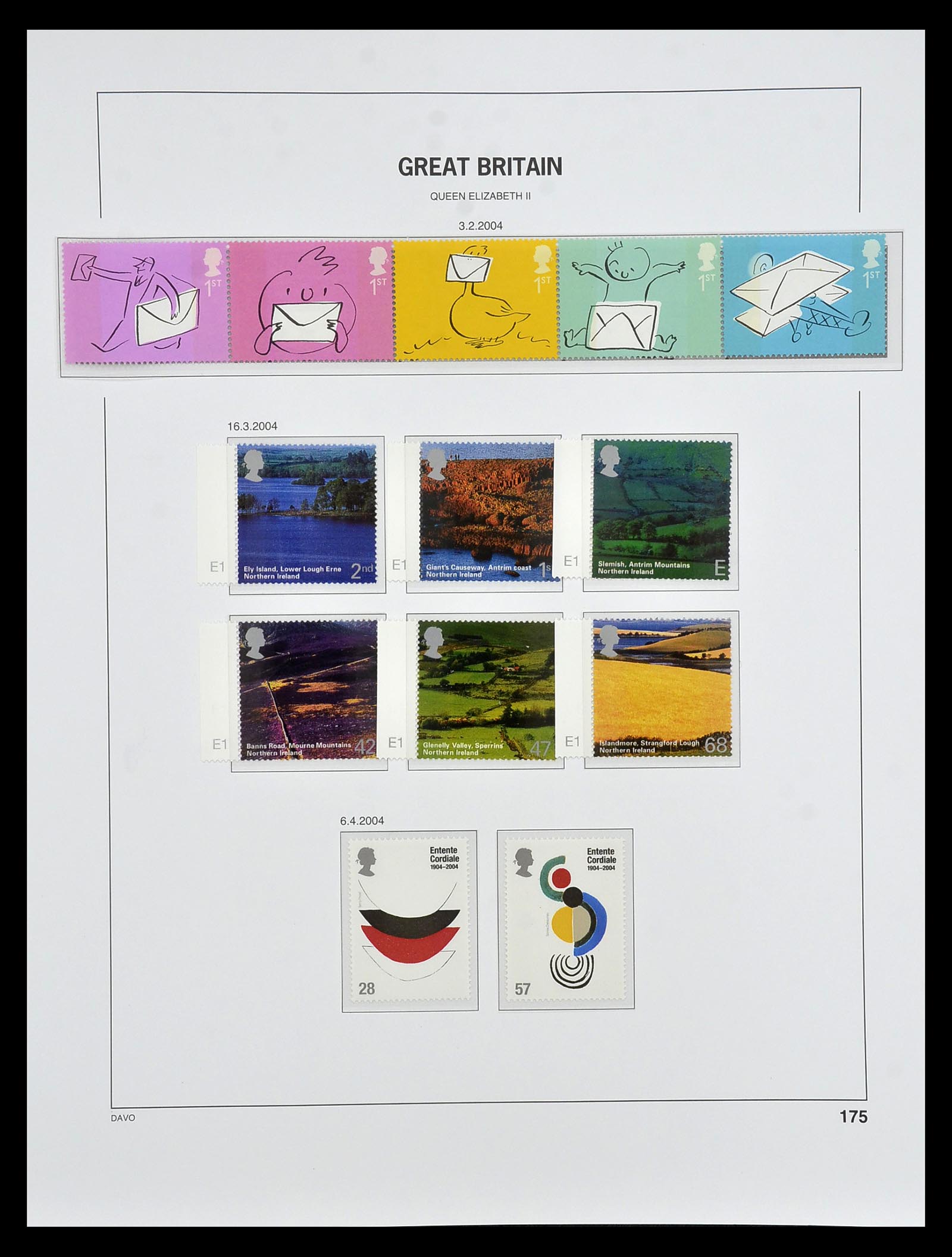 35125 187 - Postzegelverzameling 35125 Engeland 1840-2004.