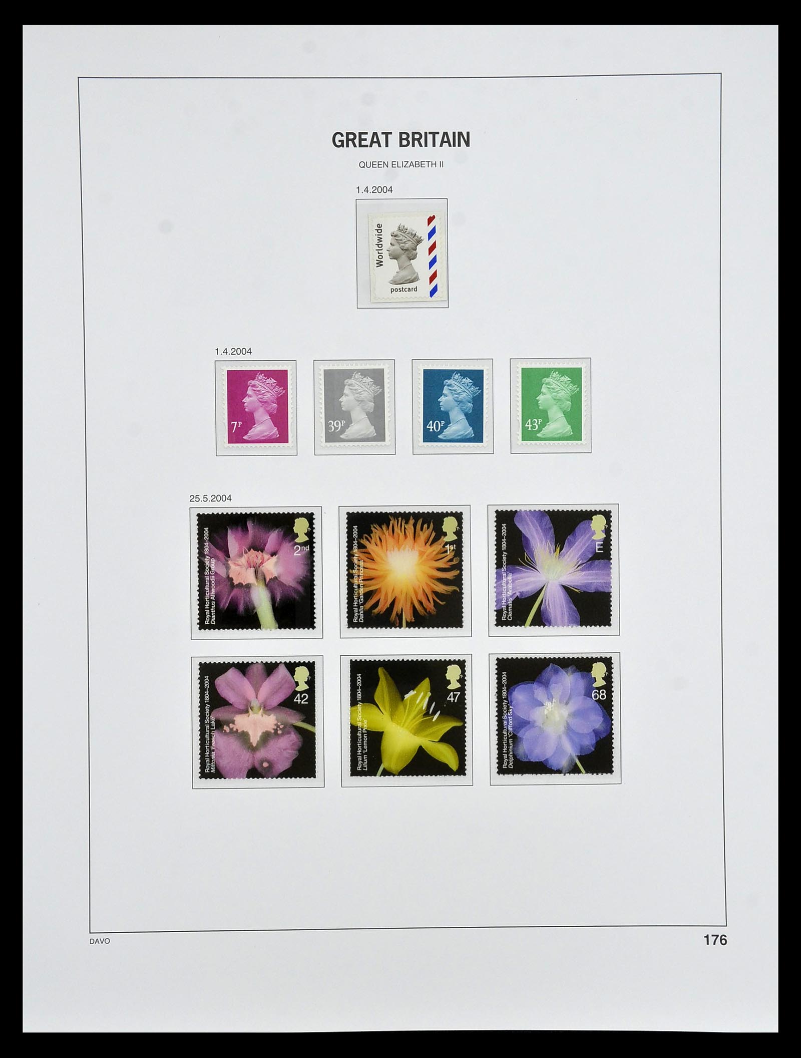 35125 188 - Stamp Collection 35125 Great Britain 1840-2004.