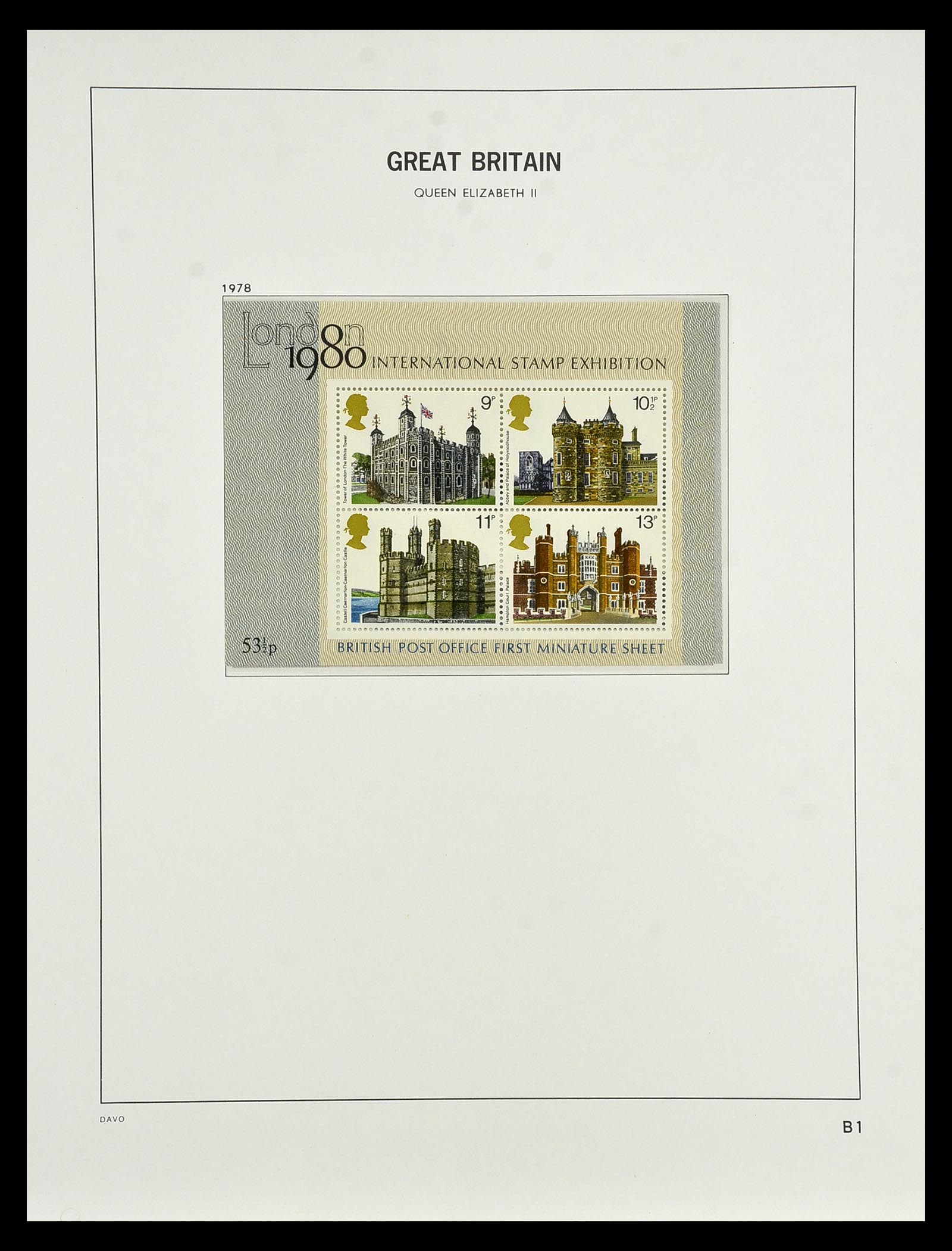 35125 192 - Postzegelverzameling 35125 Engeland 1840-2004.