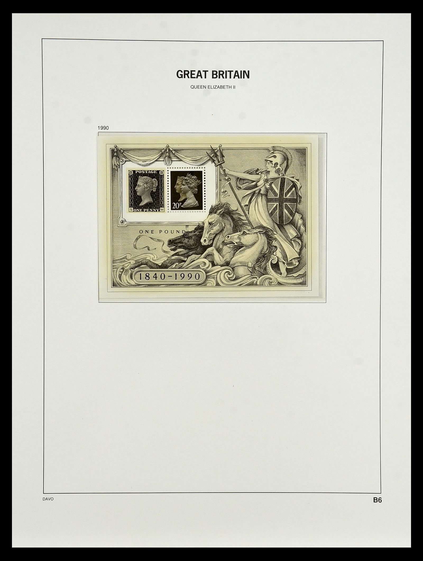 35125 197 - Postzegelverzameling 35125 Engeland 1840-2004.