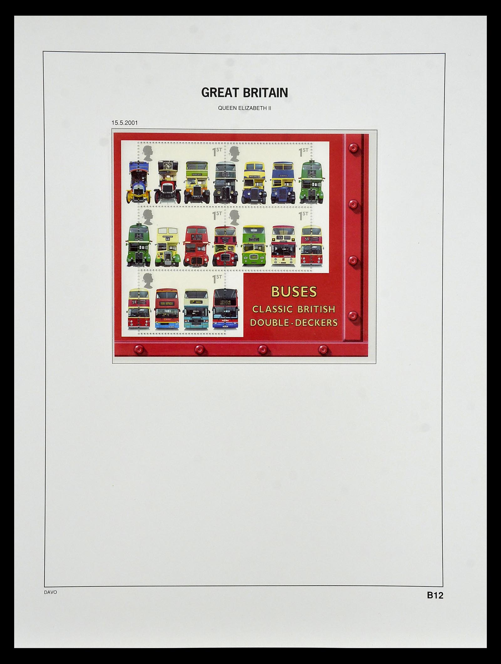 35125 203 - Postzegelverzameling 35125 Engeland 1840-2004.