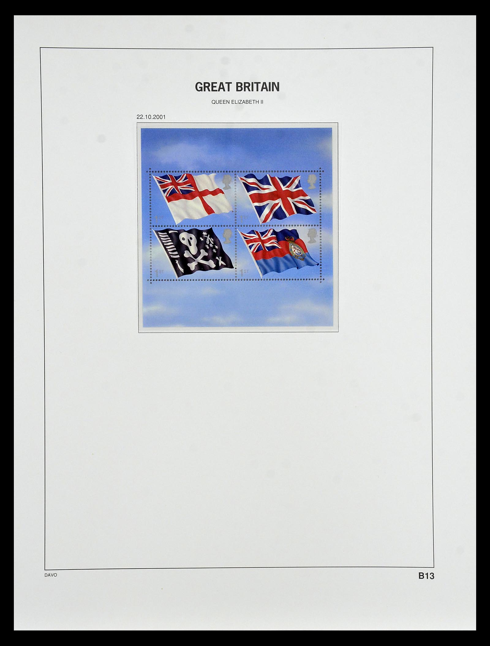 35125 204 - Postzegelverzameling 35125 Engeland 1840-2004.