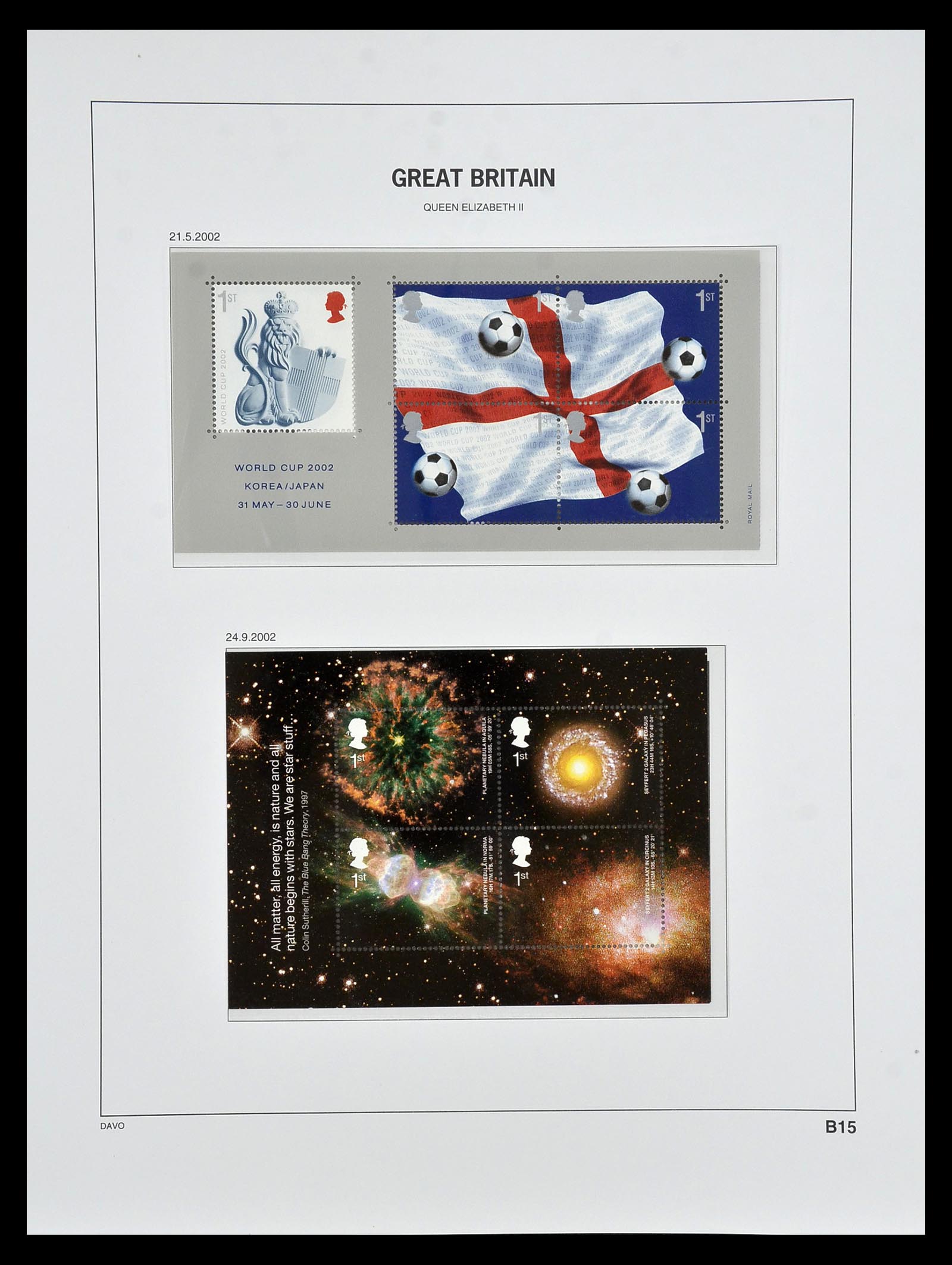 35125 206 - Postzegelverzameling 35125 Engeland 1840-2004.