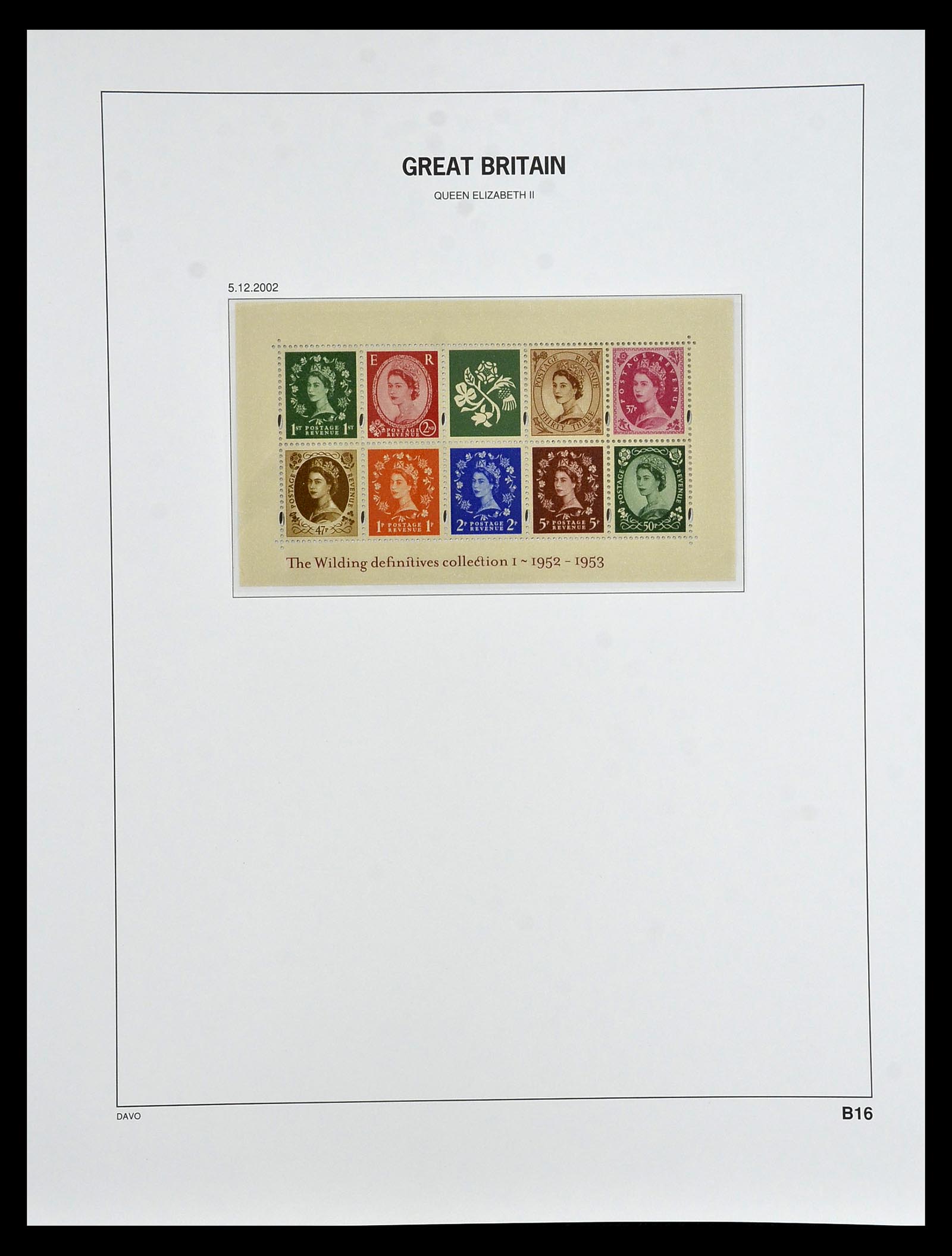 35125 207 - Postzegelverzameling 35125 Engeland 1840-2004.