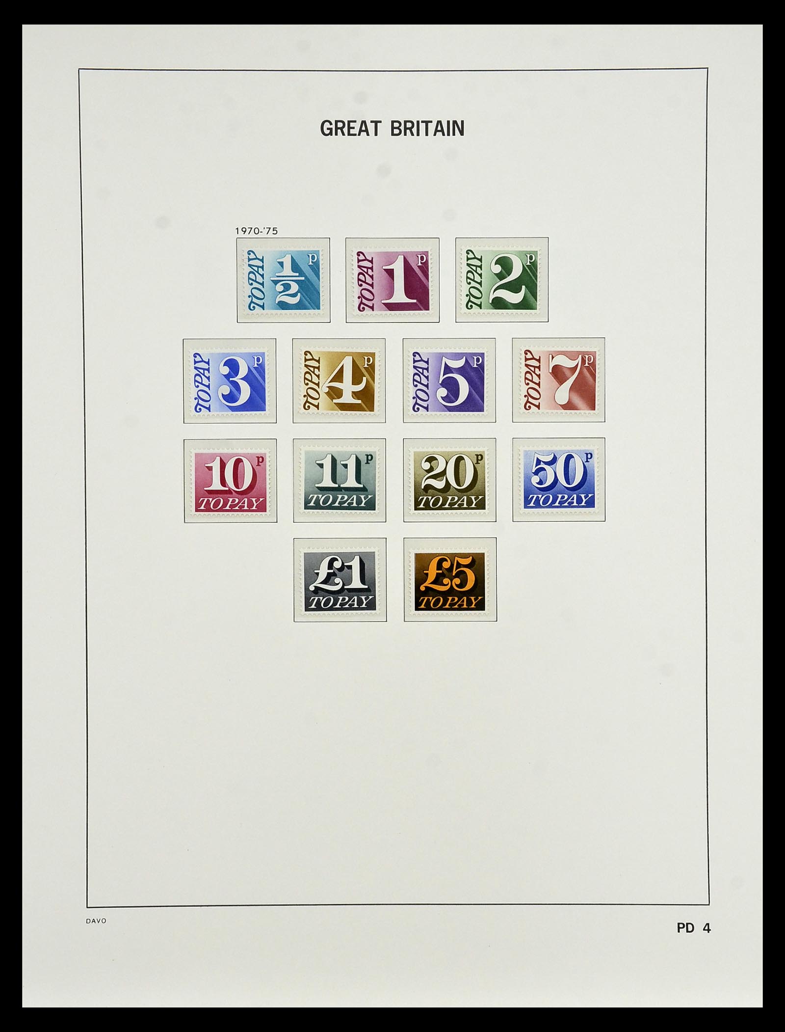 35125 213 - Postzegelverzameling 35125 Engeland 1840-2004.