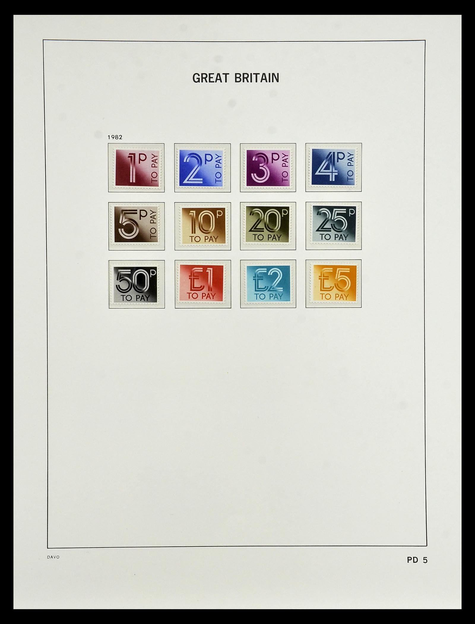 35125 214 - Postzegelverzameling 35125 Engeland 1840-2004.