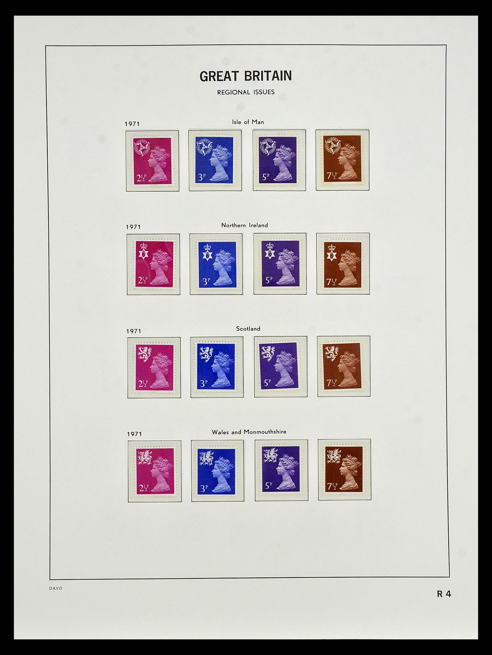 35125 216 - Postzegelverzameling 35125 Engeland 1840-2004.