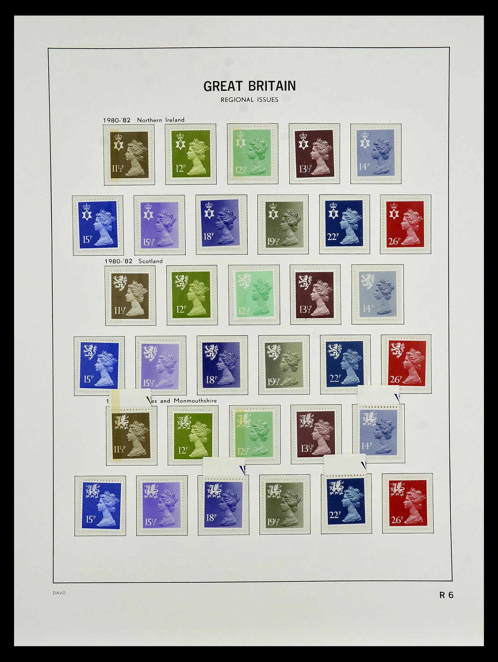 35125 219 - Postzegelverzameling 35125 Engeland 1840-2004.