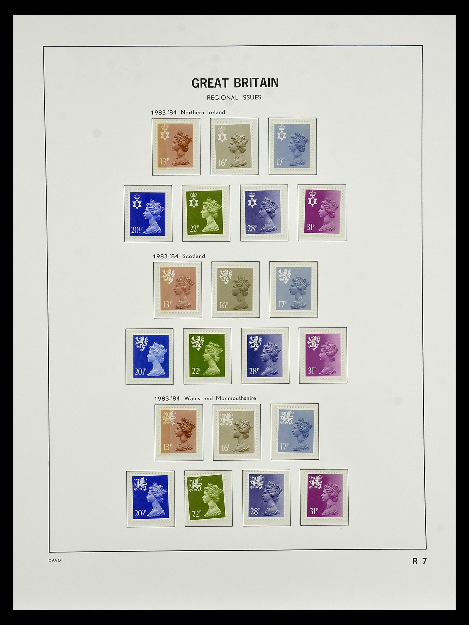35125 220 - Postzegelverzameling 35125 Engeland 1840-2004.
